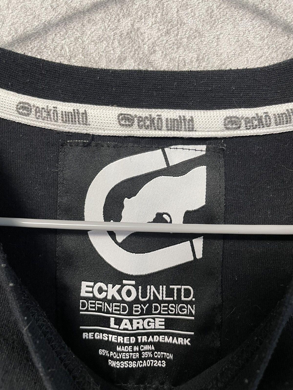 Ecko Unltd. Vintage Ecko Unltd Big Logo Rap T-Shirt Size US L / EU 52-54 / 3 - 9 Thumbnail