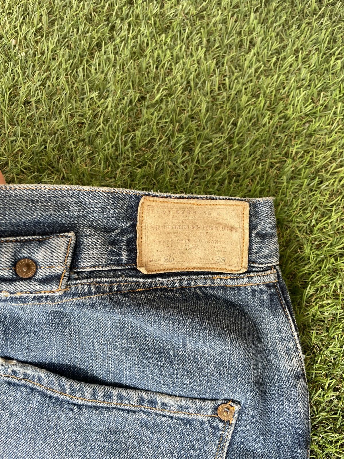Levi's × Levi's Vintage Clothing 1886 Levis 125 repro W32 L34 nevada archival 00s repro USA Size US 32 / EU 48 - 5 Thumbnail