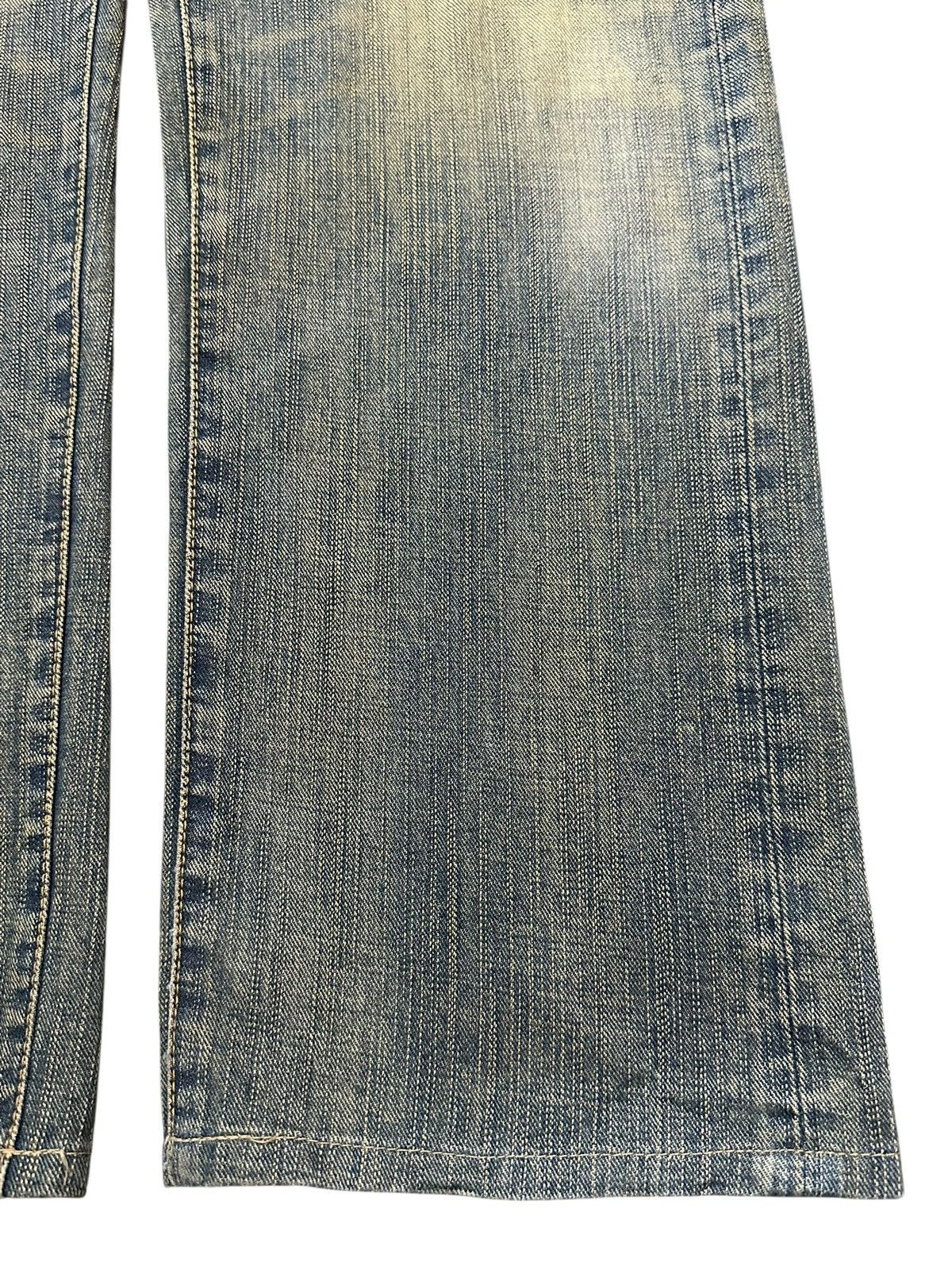 Japanese Brand Vintage Japanese Brand Mud Wash Style Baggy Jeans Size US 35 - 8 Thumbnail