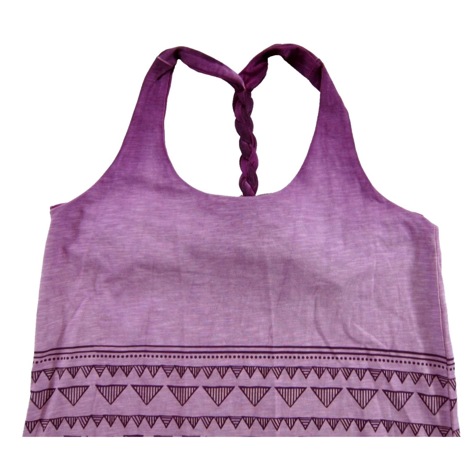 Vintage Chillaz NWT Violet Purple Jersey Stretch Grande Grotta Triangle Tank Dress 10/40 Size L / US 10 / IT 46 - 3 Thumbnail