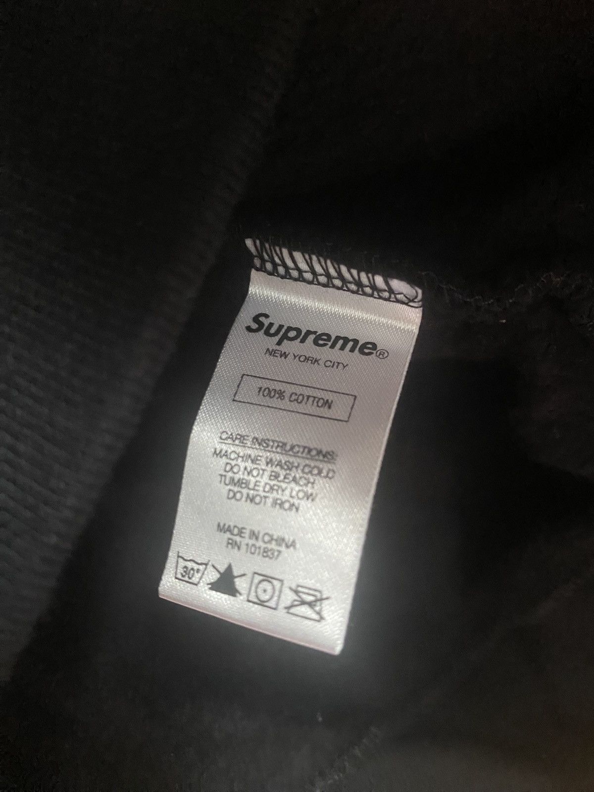 Supreme Supreme Diagonal Hoodie Size M Unworn Size US M / EU 48-50 / 2 - 4 Thumbnail