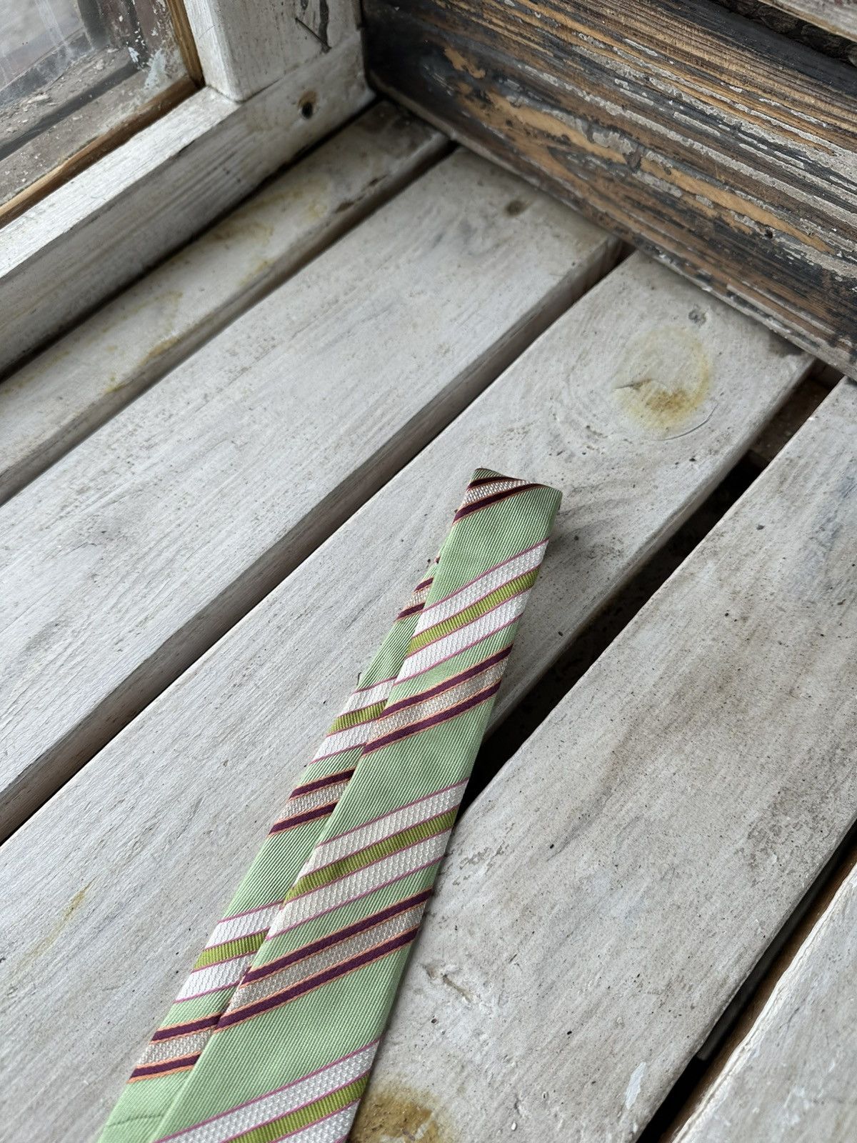 Hugo Boss × The Tie Bar × Vintage 🚨Vintage Hugo Boss tie 90s Flowers cravatca Y2K Calssic Size ONE SIZE - 9 Thumbnail