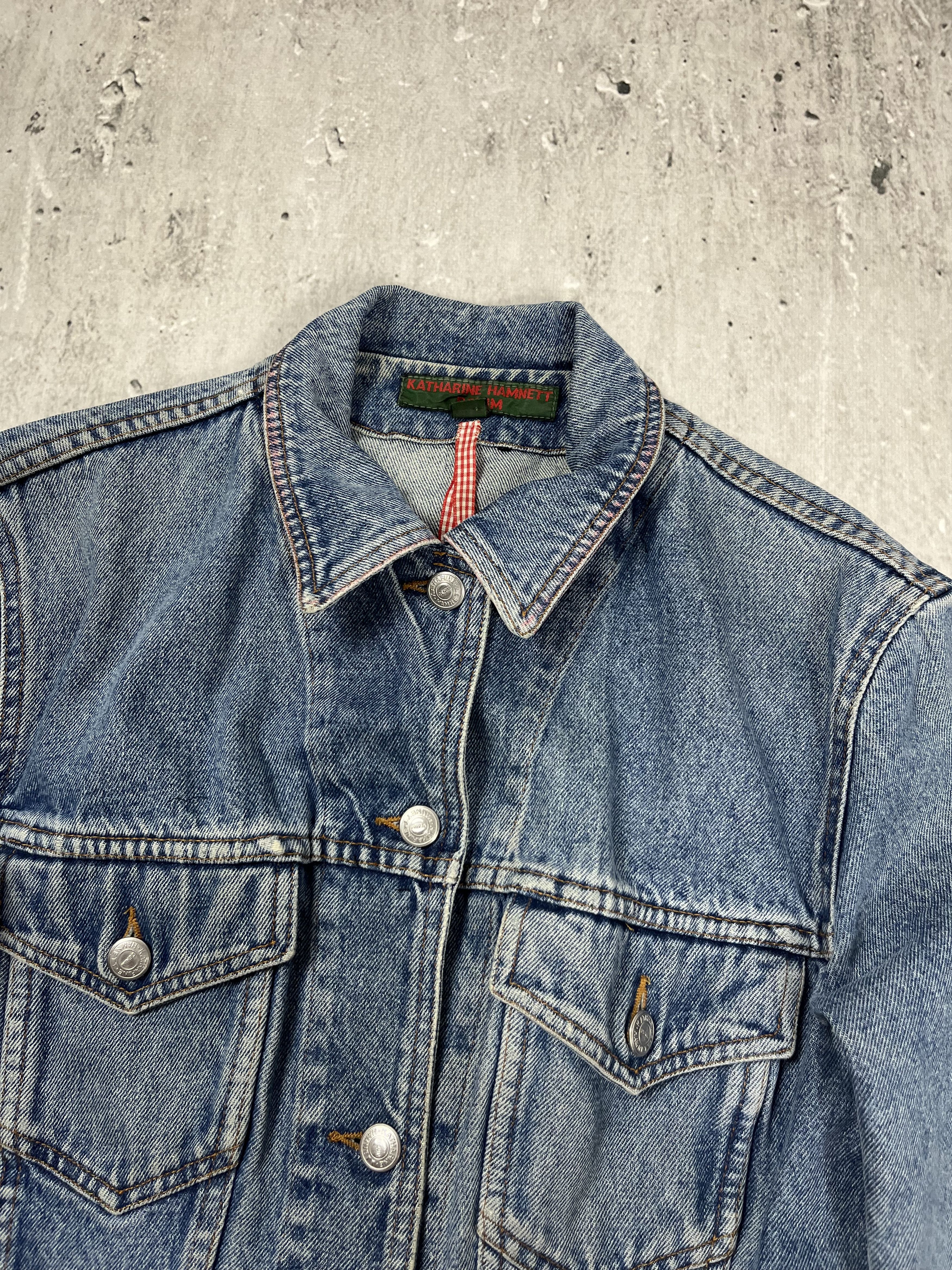 Katharine Hamnett London Katharine Hamnett Denim Jacket Vintage 1980 Size M / US 6-8 / IT 42-44 - 3 Thumbnail