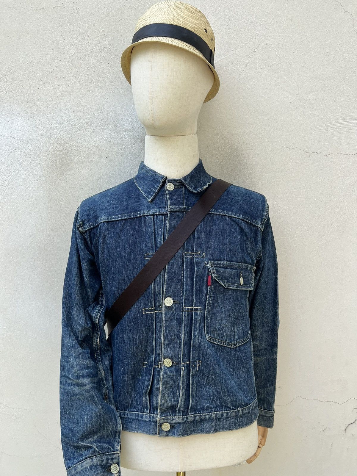 Vintage × Yohji Yamamoto Vintage Yohji Yamamoto Y’saccs Hybrid Patina Leather Wax Bag Size ONE SIZE - 5 Thumbnail