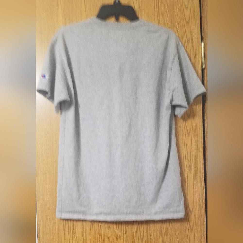 Champion Champion Gray Men's T-Shirt Medium Size US M / EU 48-50 / 2 - 2 Thumbnail