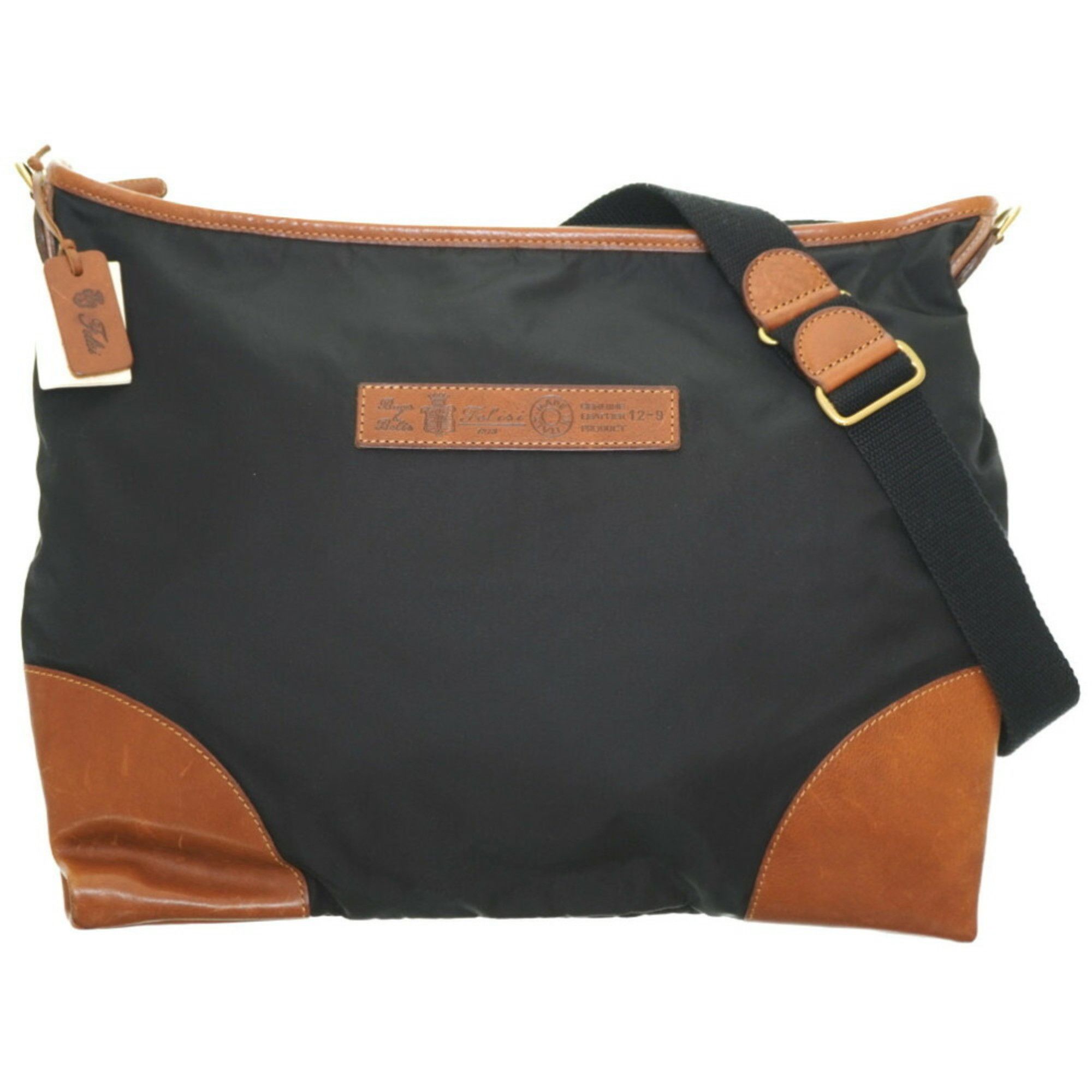 image of Felisi Nylon/leather Shoulder Bag Black 0180Felisi, Women's