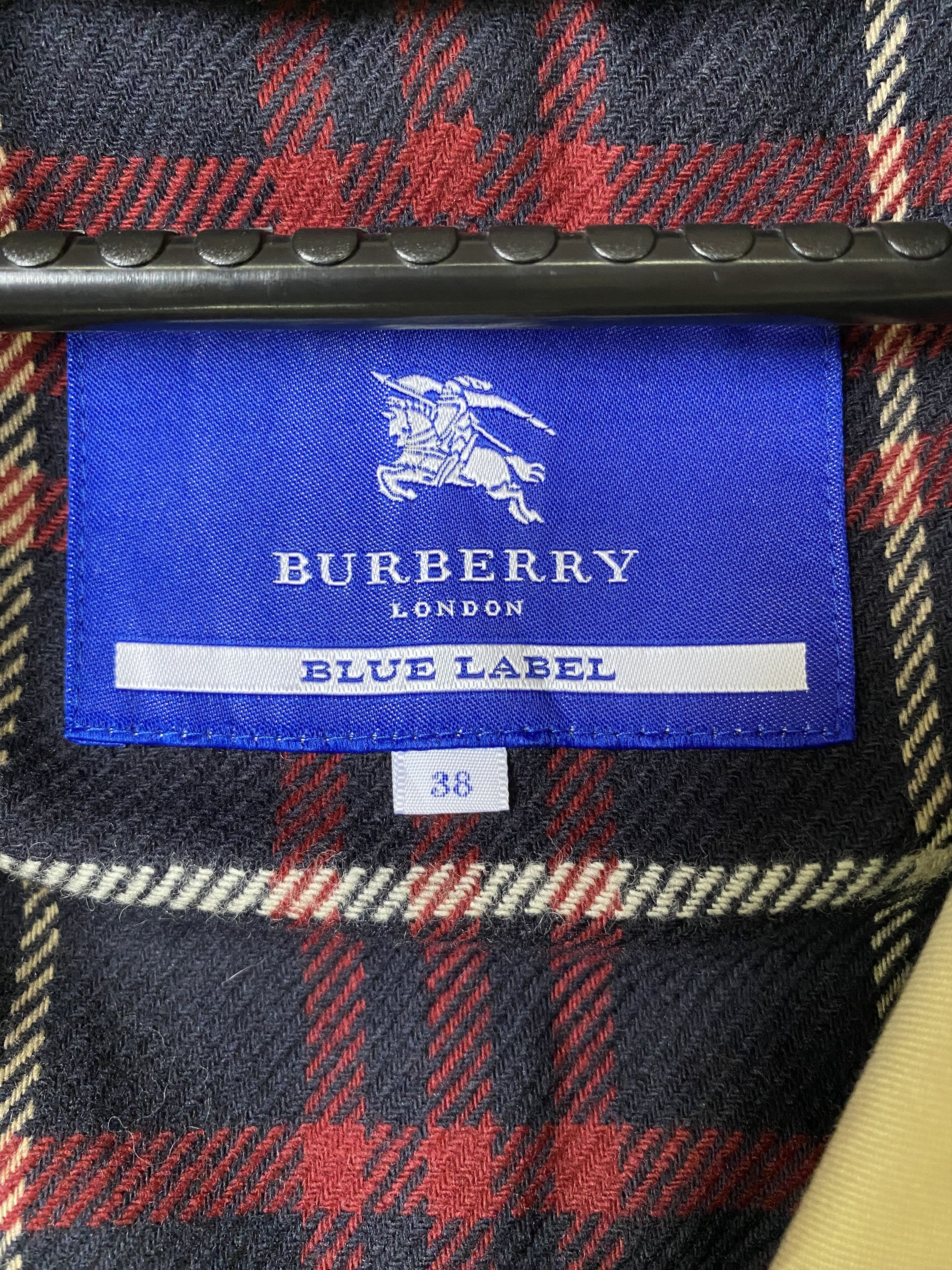 Burberry Burberry blue label plaid lined trench coat Size XS / US 0-2 / IT 36-38 - 11 Thumbnail