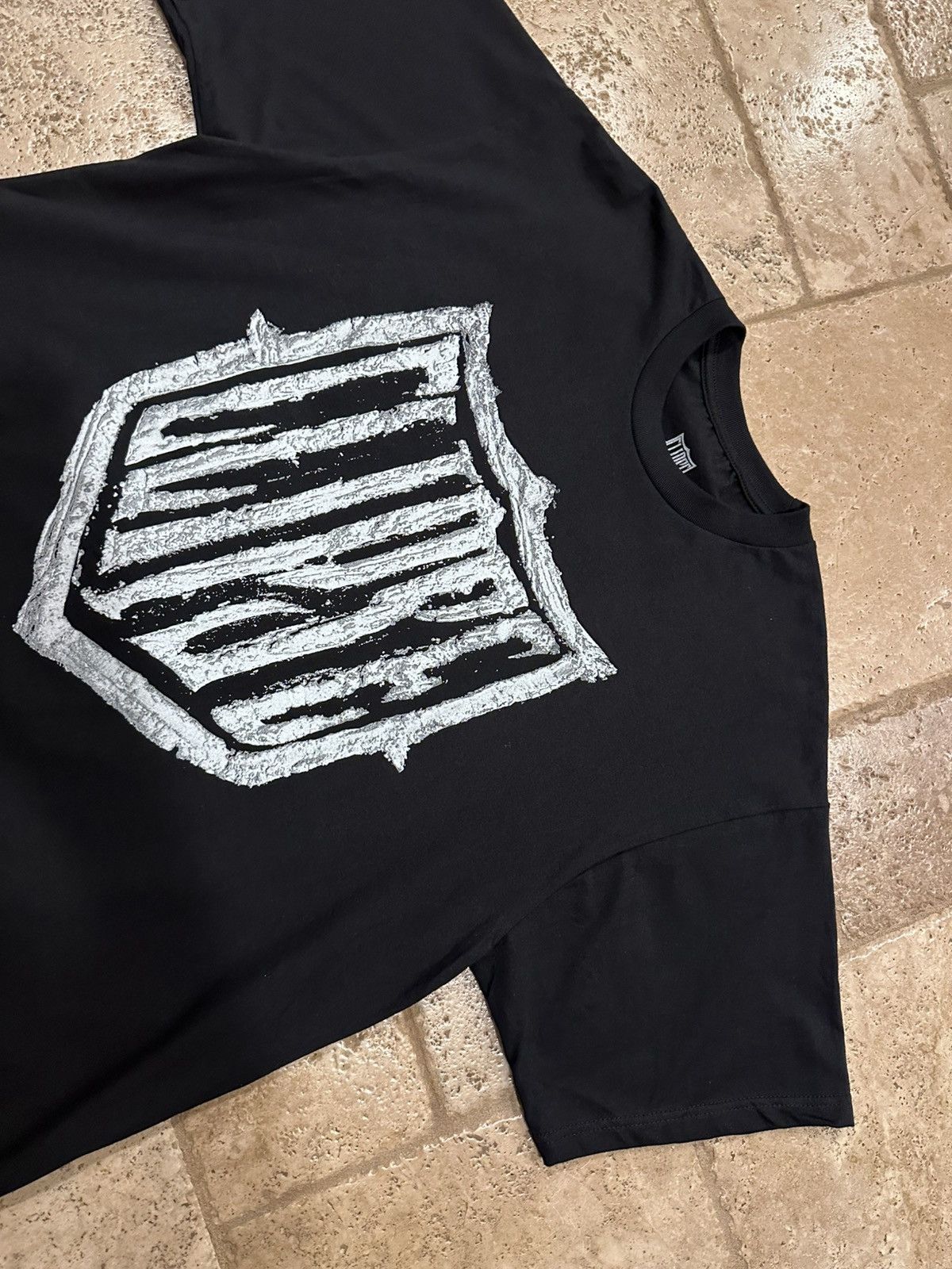 Rap Tees Clipse Logo “Let God Sort Em Out” Tour Dates Black Rap Tee Size US XL / EU 56 / 4 - 6 Thumbnail