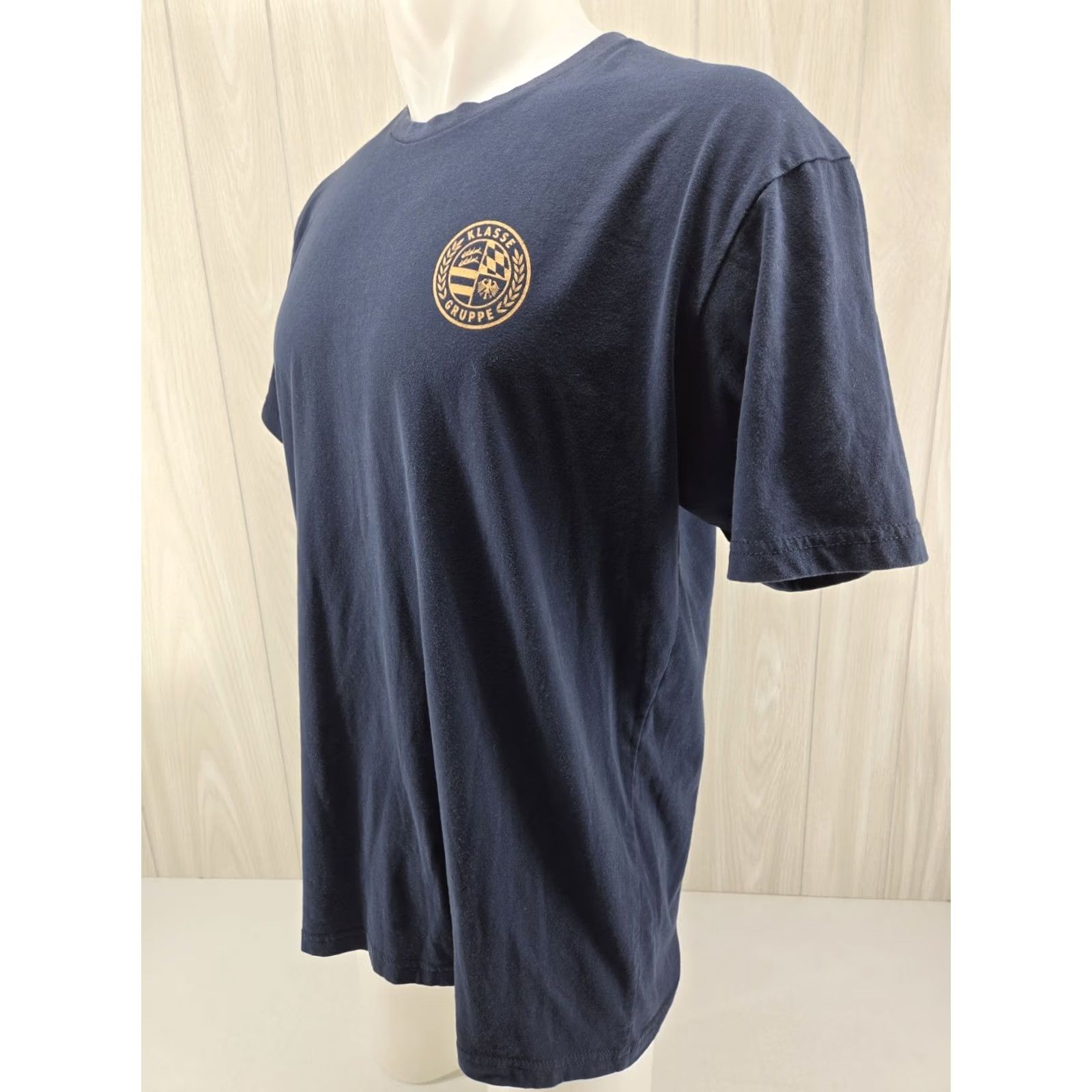 Vintage Klasse Gruppe Rally Blue T Shirt XL Men Short Sleeve Blue XL T-Shirt Mens Size US XL / EU 56 / 4 - 4 Thumbnail