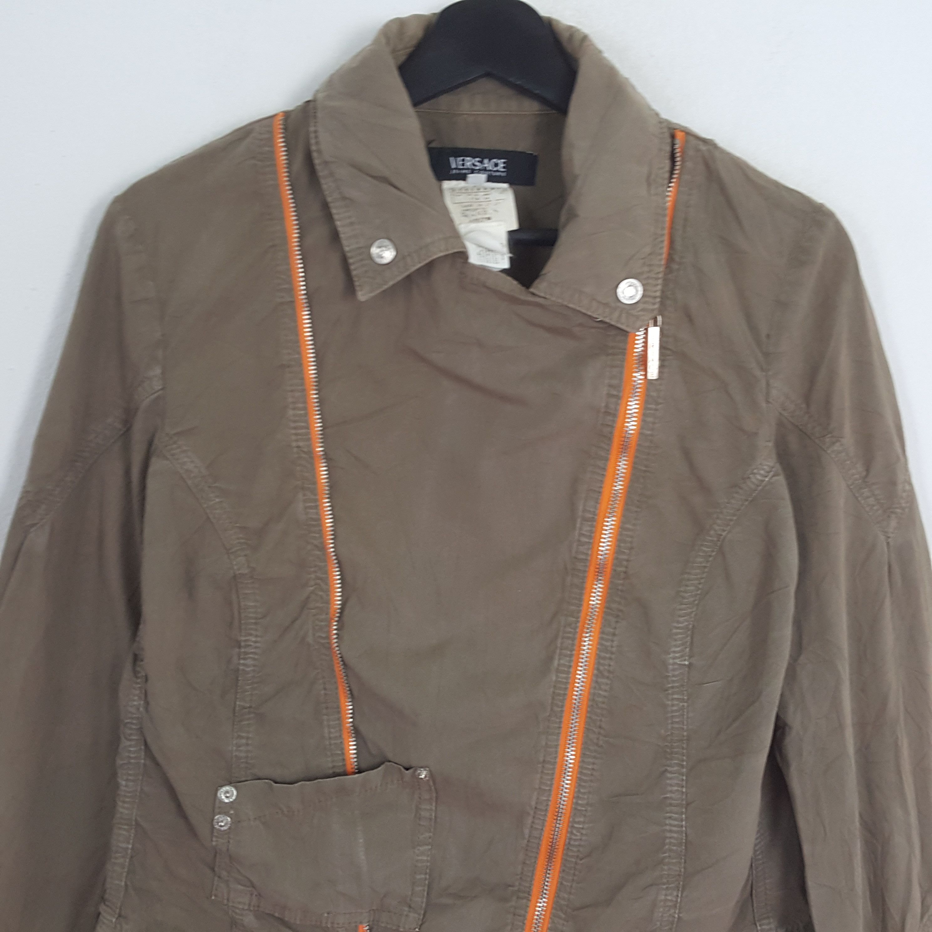 Versace Jeans Couture × Vintage VERSACE JEAN COUTURE Fashion Design Style Jacket Size XS / US 0-2 / IT 36-38 - 2 Thumbnail