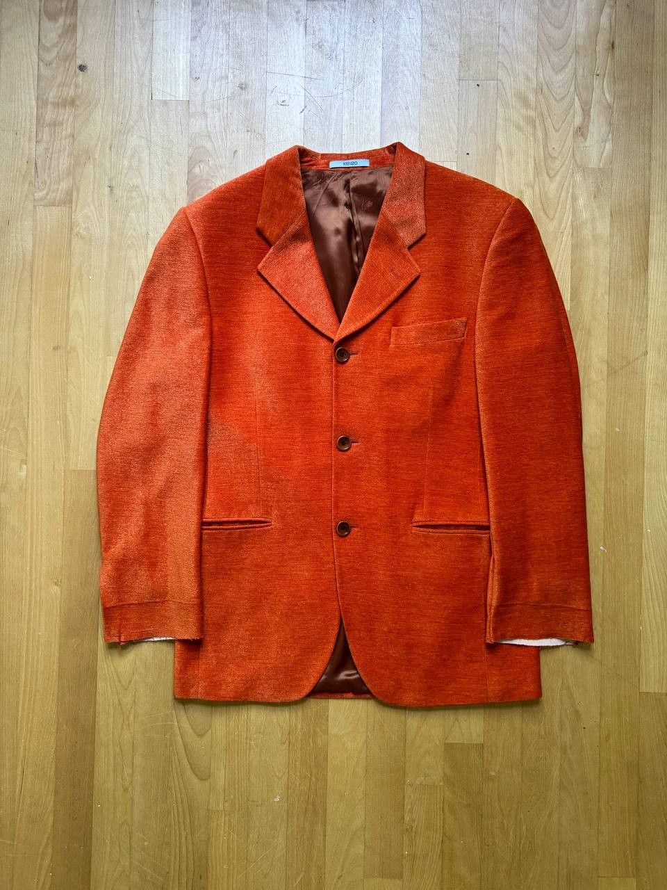Japanese Brand × Kenzo × Vintage Vintage KENZO Homme Paris Blazer Jacket 90s Japan Size 48R - 2 Thumbnail