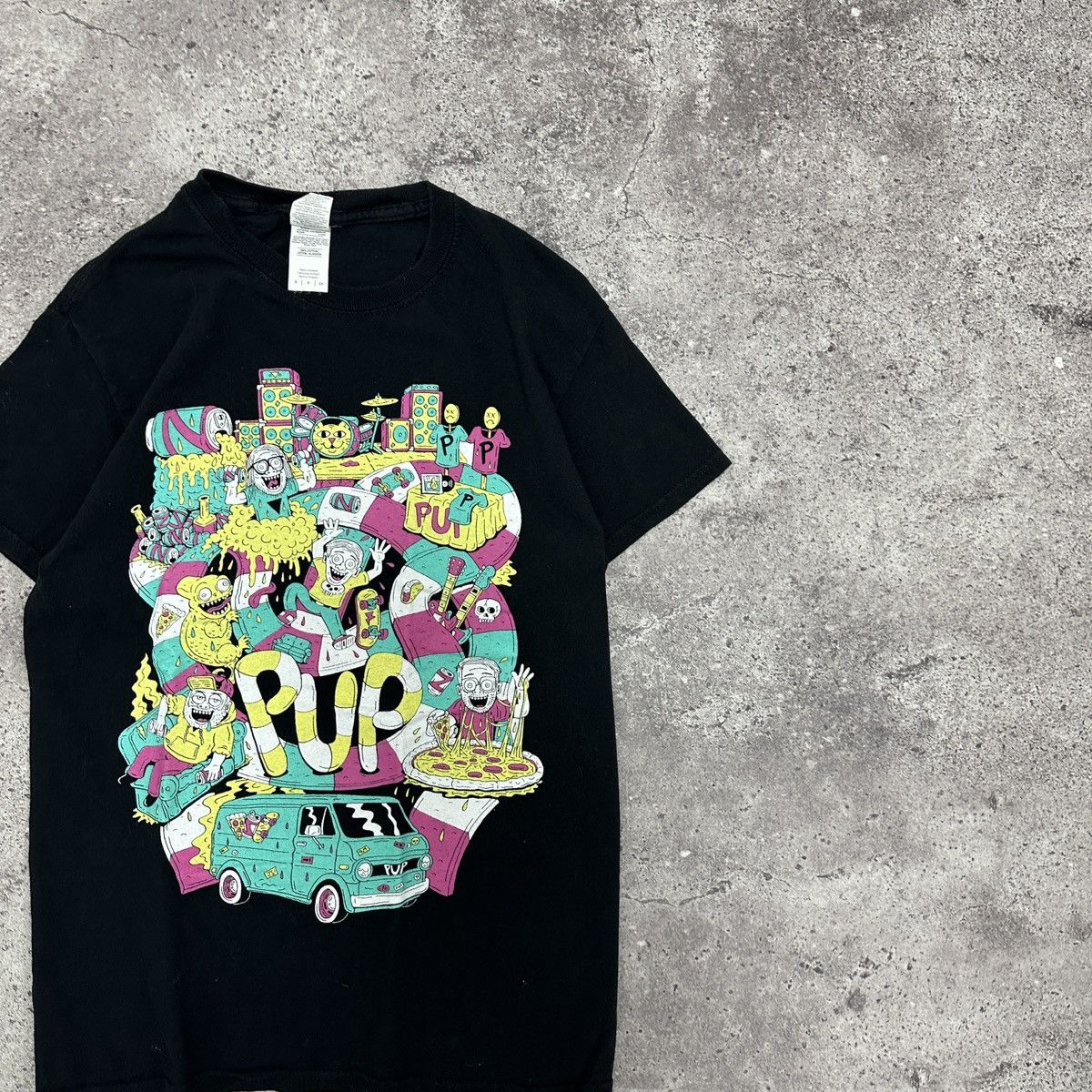 Band Tees Vintage 00s Pup Rock Band Punk tee Canada y2k tour og hype Size US S / EU 44-46 / 1 - 2 Thumbnail