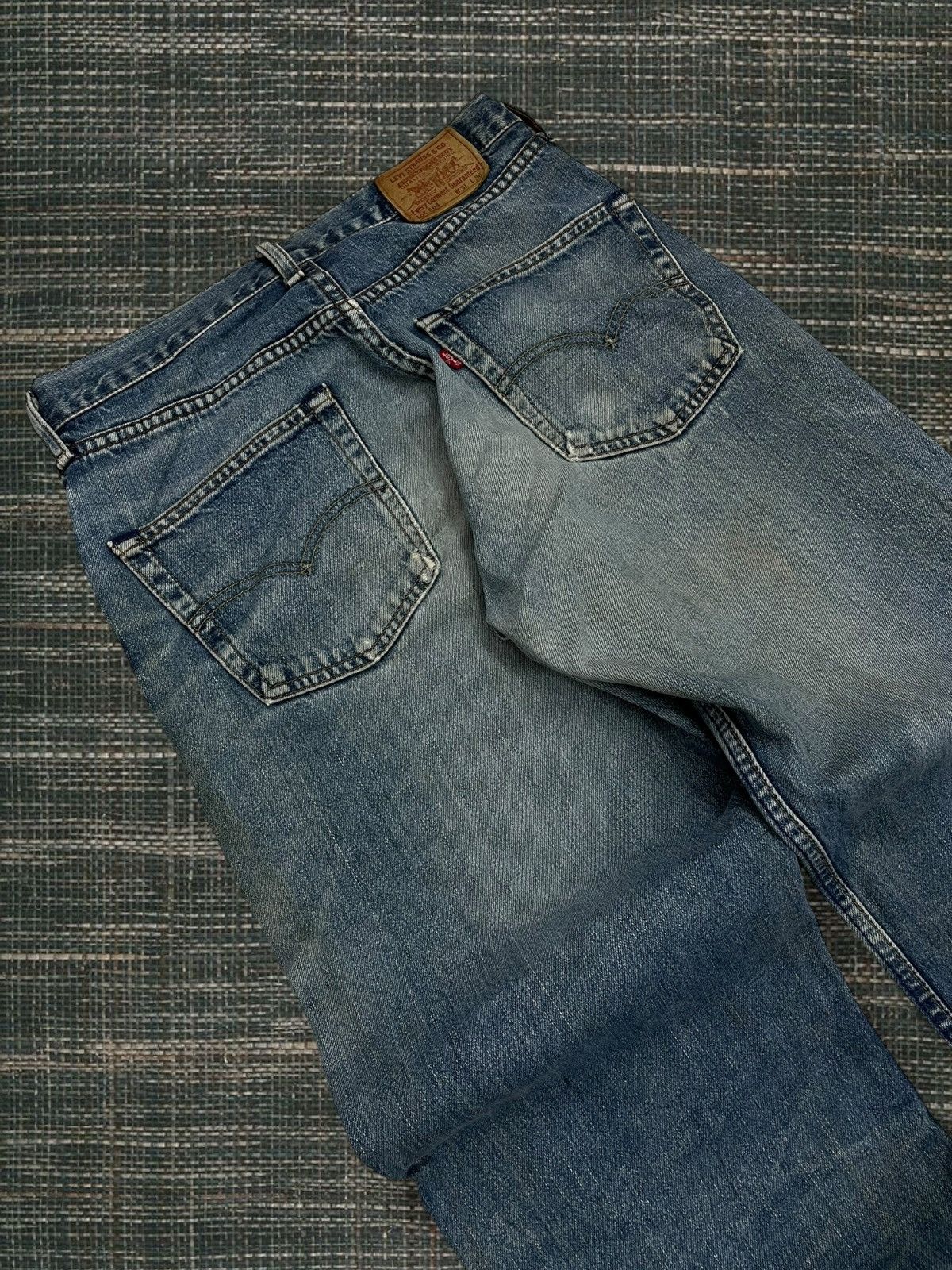 Levi's Vintage Clothing Vintage 1990s Original Levis 504 Distressed Mudwash Style Size US 29 - 14 Thumbnail