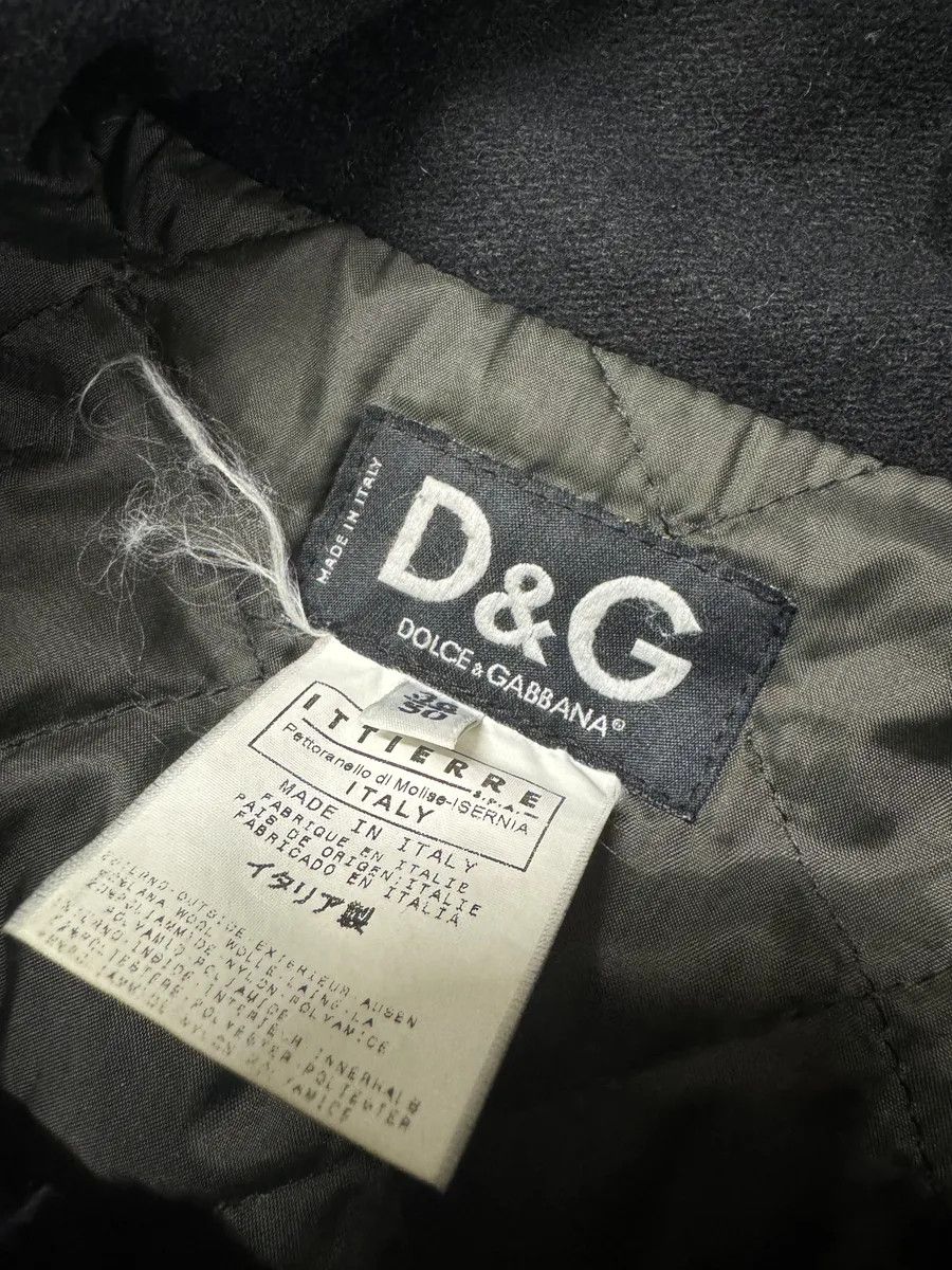 Dolce & Gabbana AW2004 Dolce & Gabbana Navy Strap Bondage Bomber Jacket with Detachable Sleeves Size US M / EU 48-50 / 2 - 9 Thumbnail