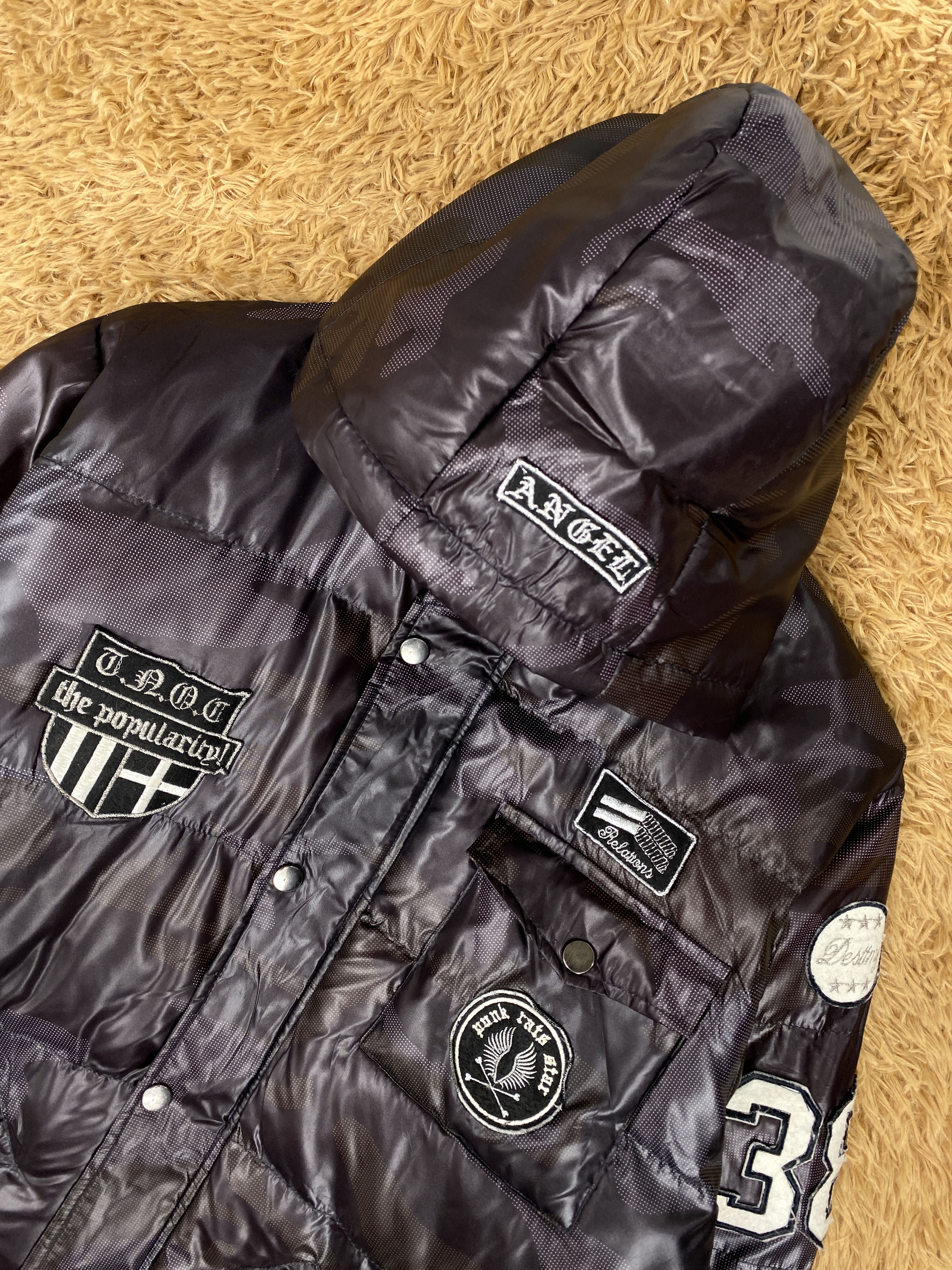 Japanese Brand Vintage Craft Works Puffer Jacket PJ2215 Size US L / EU 52-54 / 3 - 2 Thumbnail