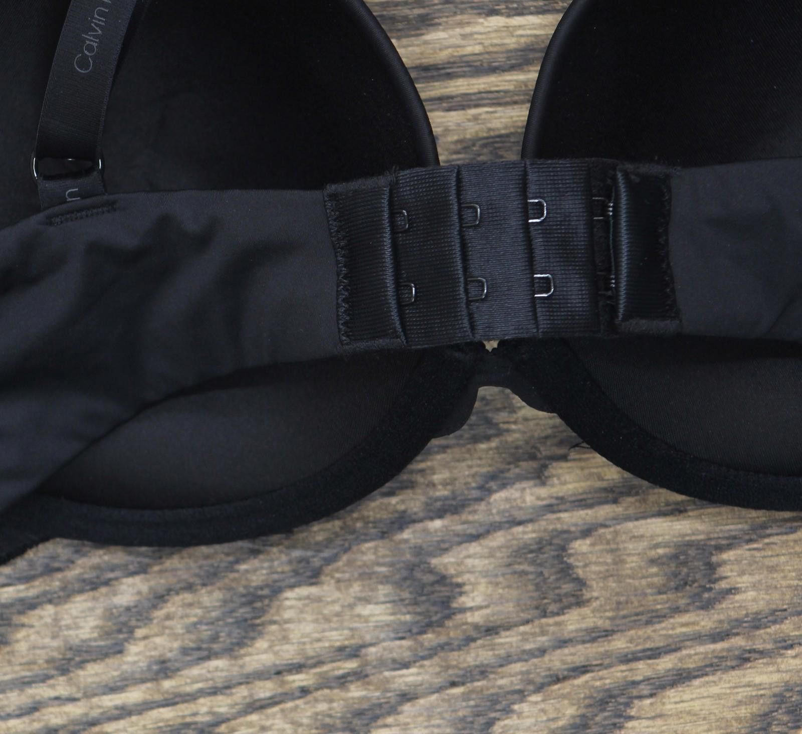 Calvin Klein Nwt Calvin Klein Womens Push Up Plunge Bra Qf7578 Black 32dd Size ONE SIZE - 4 Thumbnail