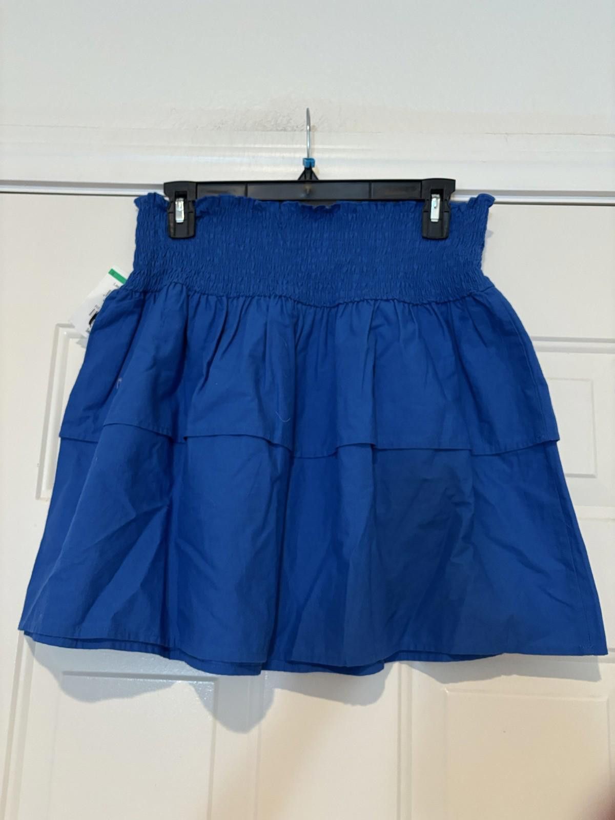 Designer blue sz S (can easily fit a M)HT 360 Collect. mini skirt 593 Size 28" / US 6 / IT 42 - 2 Thumbnail