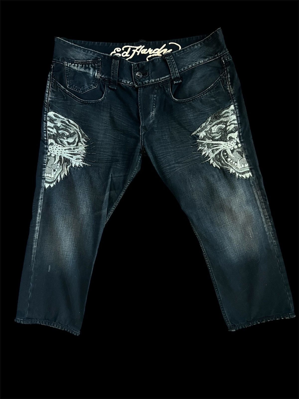 Ed Hardy Y2K super Baggy Ed Hardy jeans Size US 44 / EU 60 - 1 Thumbnail