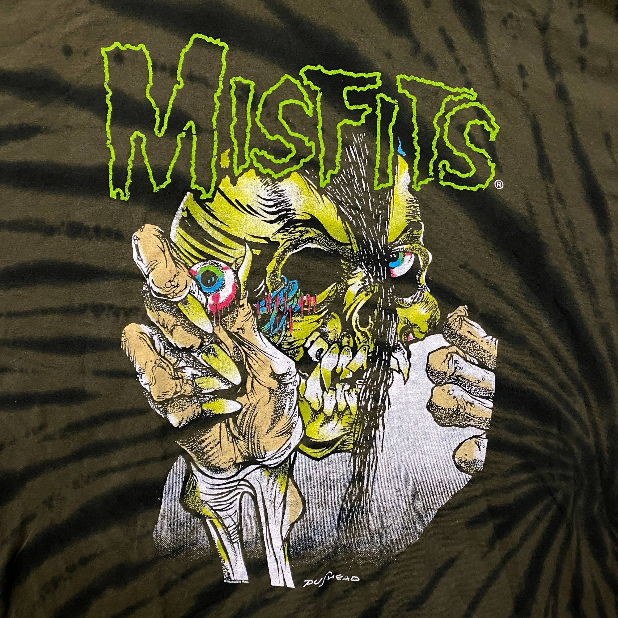 Band Tees × Misfits Misfits Mommy Can I Go Out & Kill Oversized Band Tie Dye Ext Size US XL / EU 56 / 4 - 2 Thumbnail