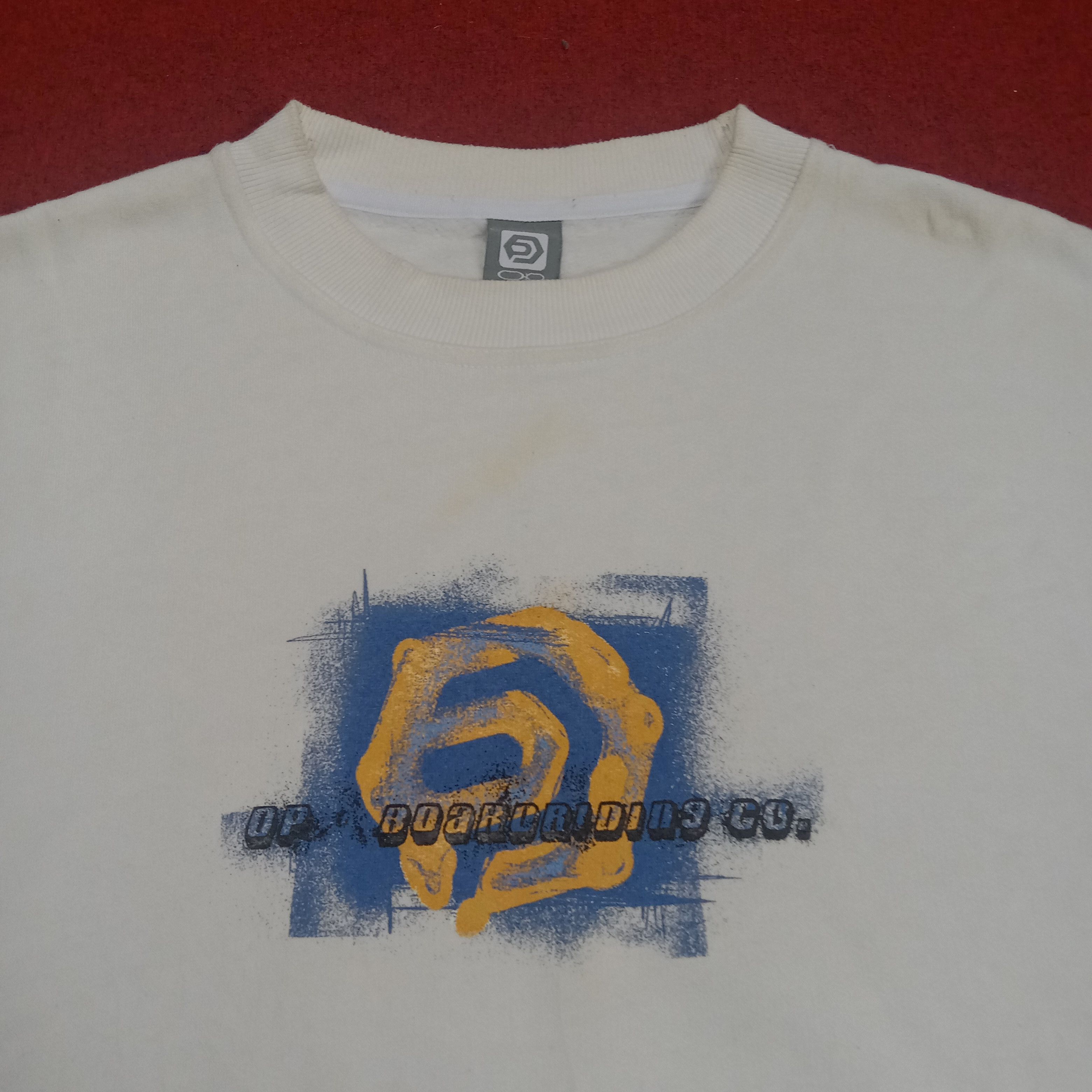 Ocean Pacific × Vintage Ocean Pacific Skateboard Style Vintage Sweatshirt Size US L / EU 52-54 / 3 - 4 Thumbnail