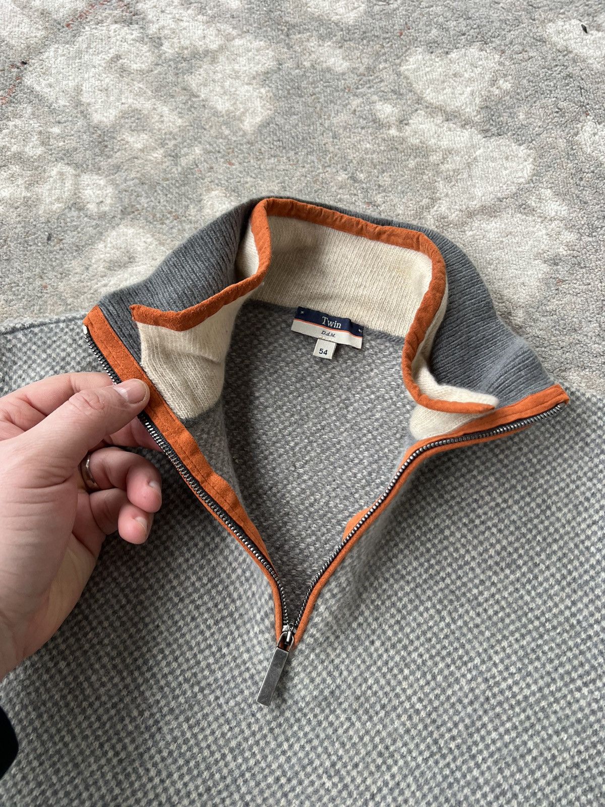 Other Twin D.d.M. Wool Zip Sweater Size US S / EU 44-46 / 1 - 2 Thumbnail