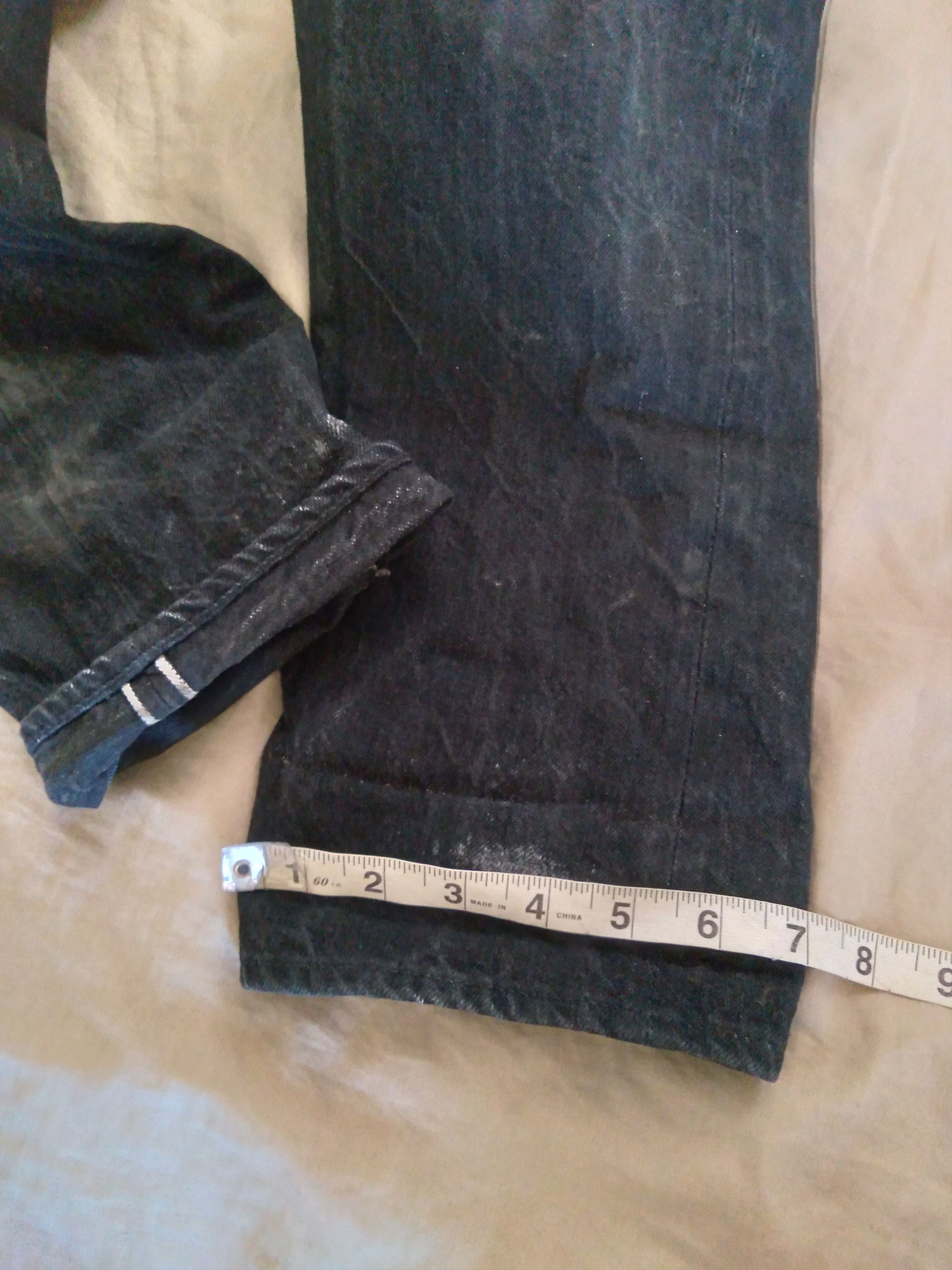 Acne Studios × Orslow Raw Selvedge Black Denim Jeans made in Japan small 30 Size US 30 / EU 46 - 7 Thumbnail