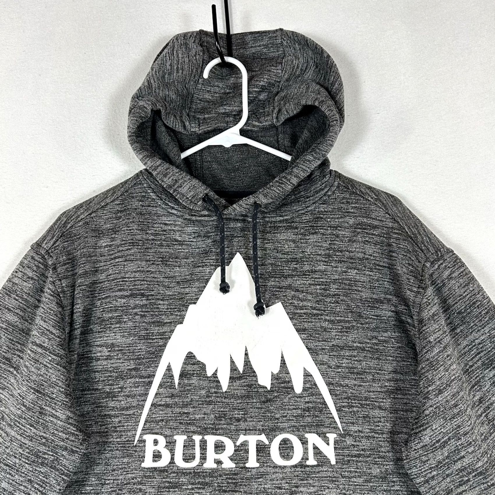 Burton Burton Hoodie Pullover Long Sleeve Men’s Small Gray Polyester Graphic Print Top Size US S / EU 44-46 / 1 - 2 Thumbnail