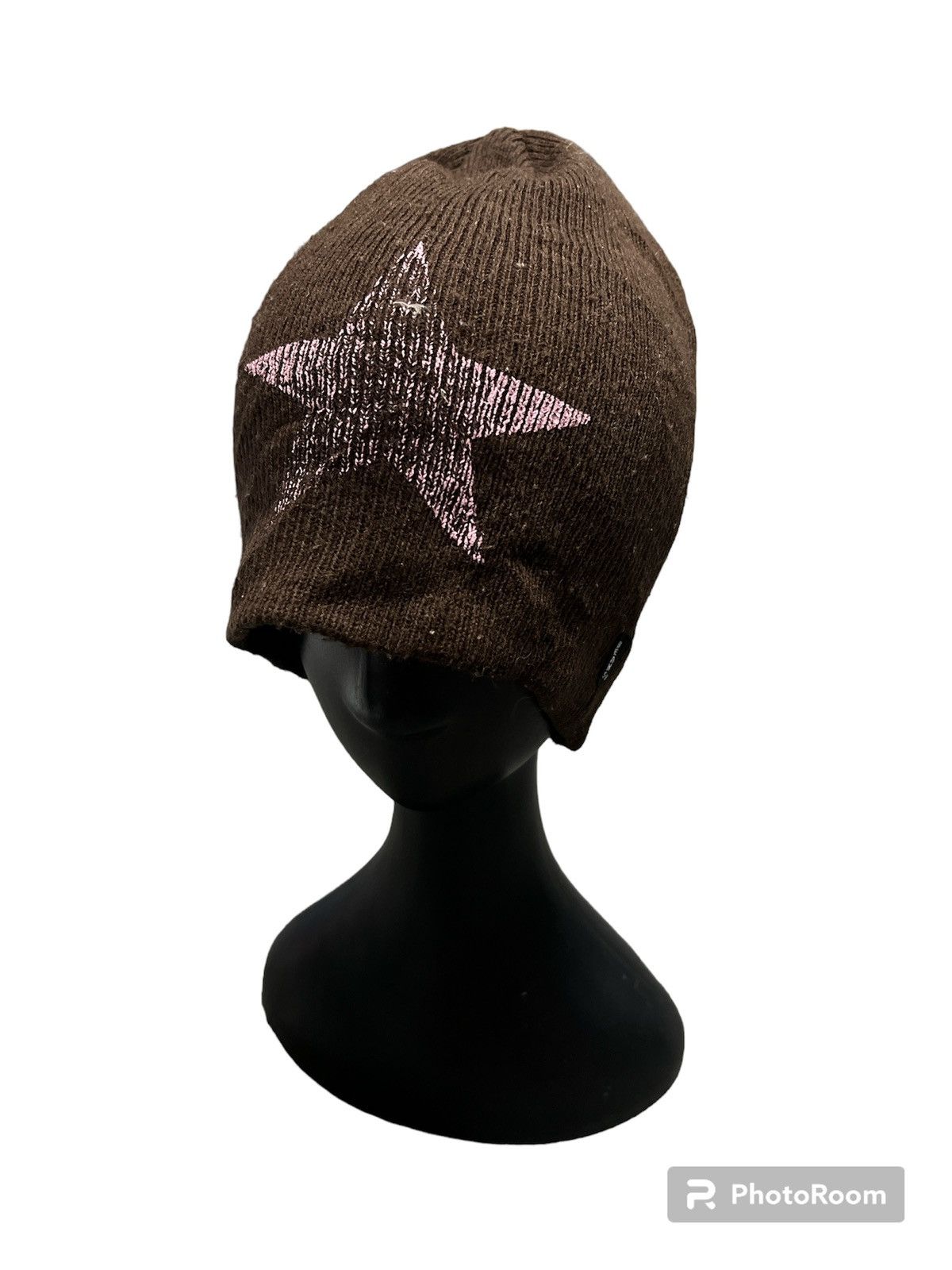 Japanese Brand THRASHED STAR BEANIE HAT Size ONE SIZE - 1 Thumbnail