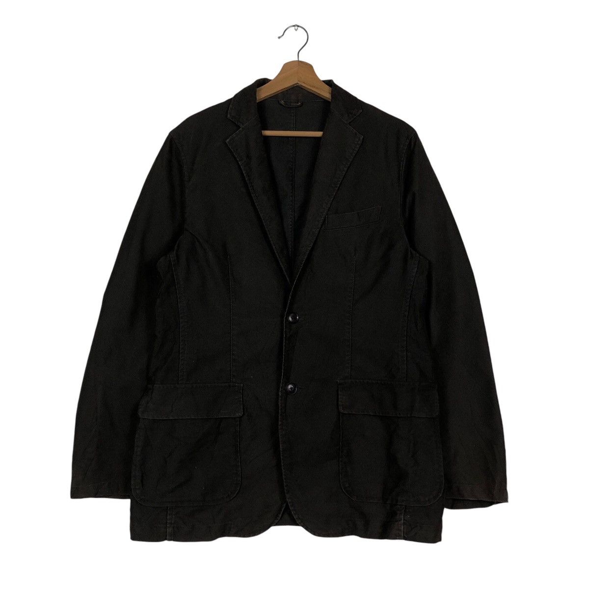 Japanese Brand 📌Vintage Work Chore Jacket Ships Multi Pocket Size US L / EU 52-54 / 3 - 2 Thumbnail