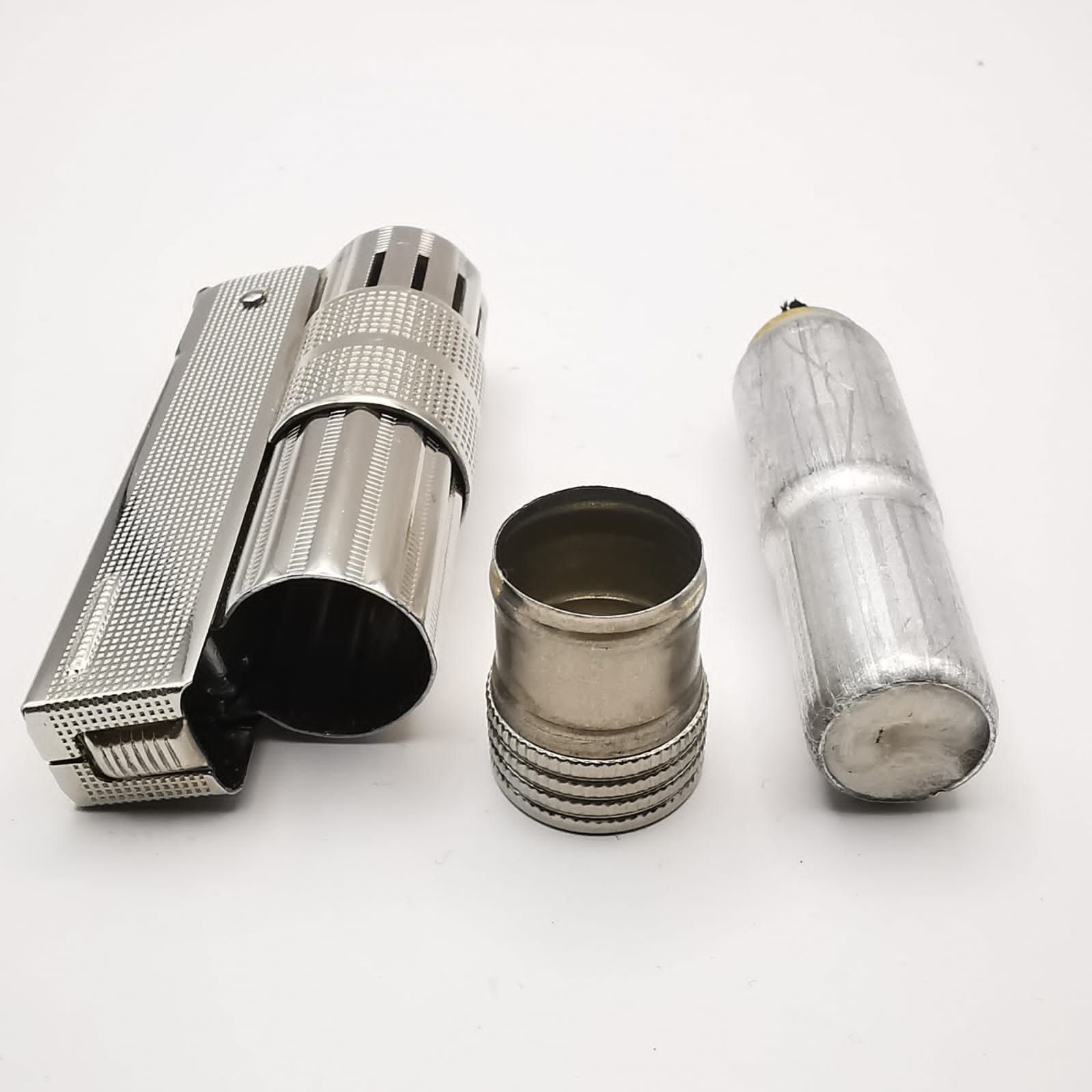 Vintage Austrian 60s Pocket Gasoline Lighter Working Signature Size ONE SIZE - 5 Thumbnail