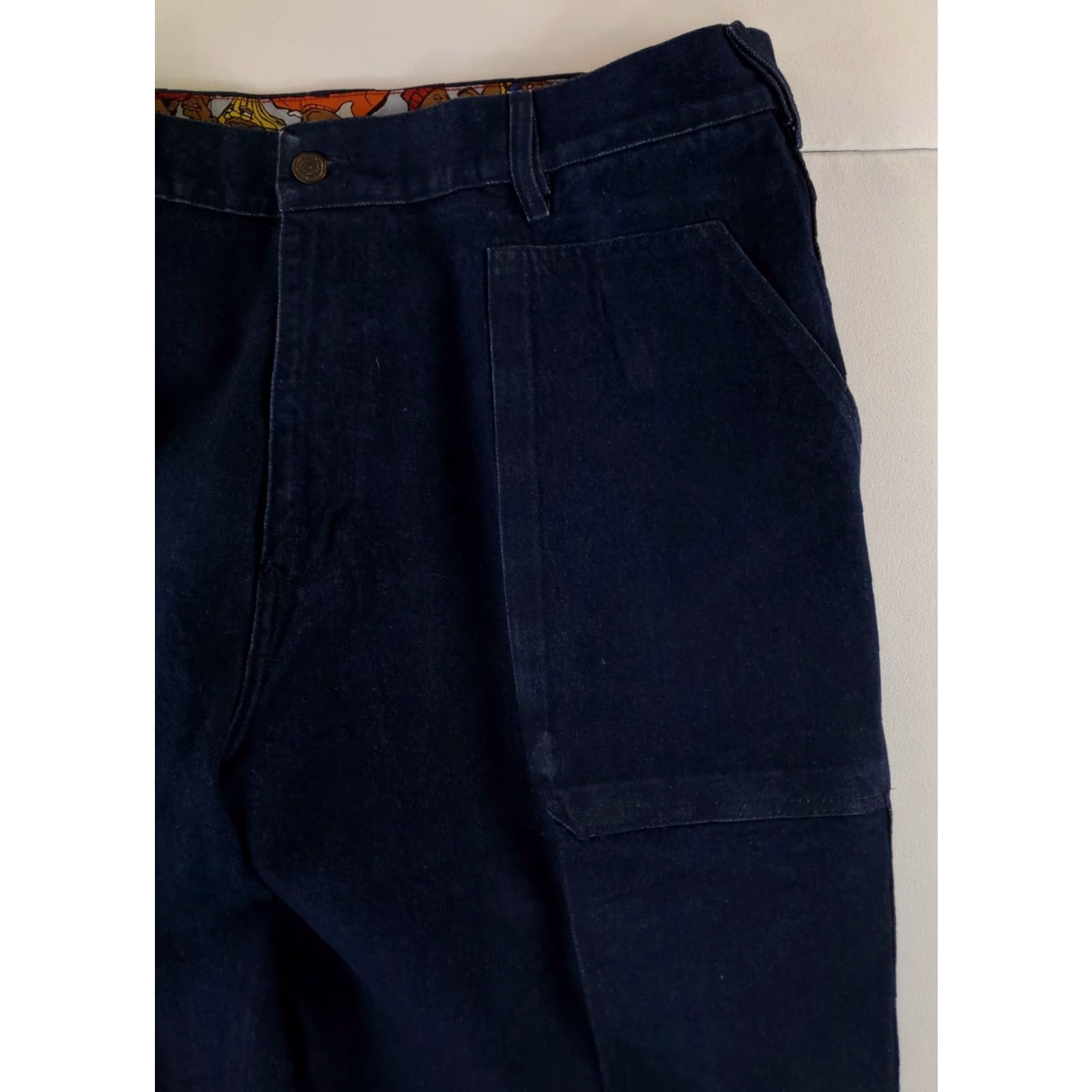 Fubu FUBU Jeans Fat Albert VTG 90s 19107 Platinum Mens 46 (44x31 Actual) Size US 44 / EU 60 - 3 Thumbnail