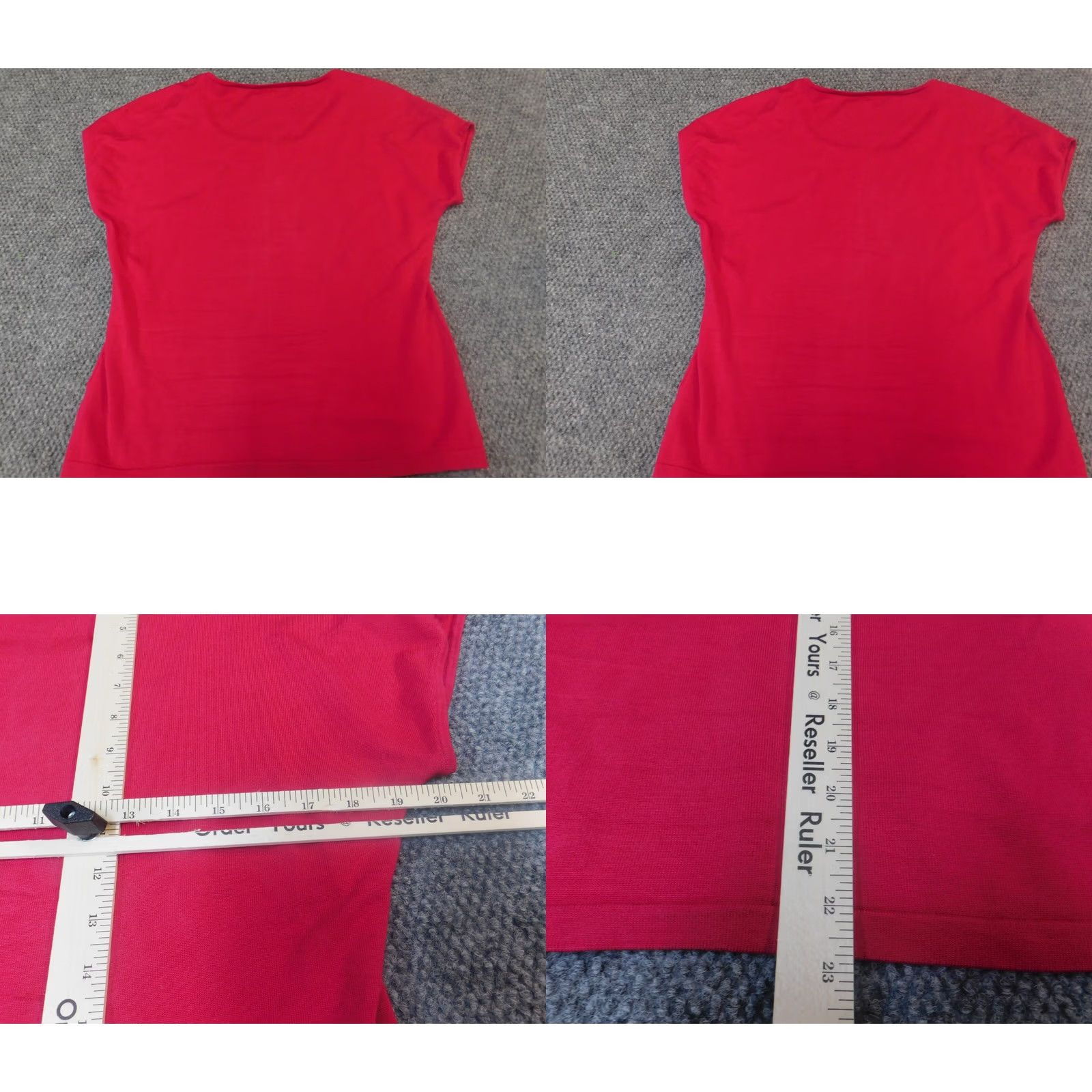 Jones New York Jones New York Blouse Shirt Womens Medium Pink Crew Neck Short Sleeve Pullover Classic Stretch Casual 90s? Size M / US 6-8 / IT 42-44 - 8 Thumbnail