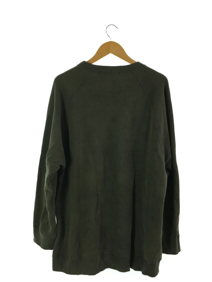 Sweatshirt Plain Pullover Crewneck Cotton Brown