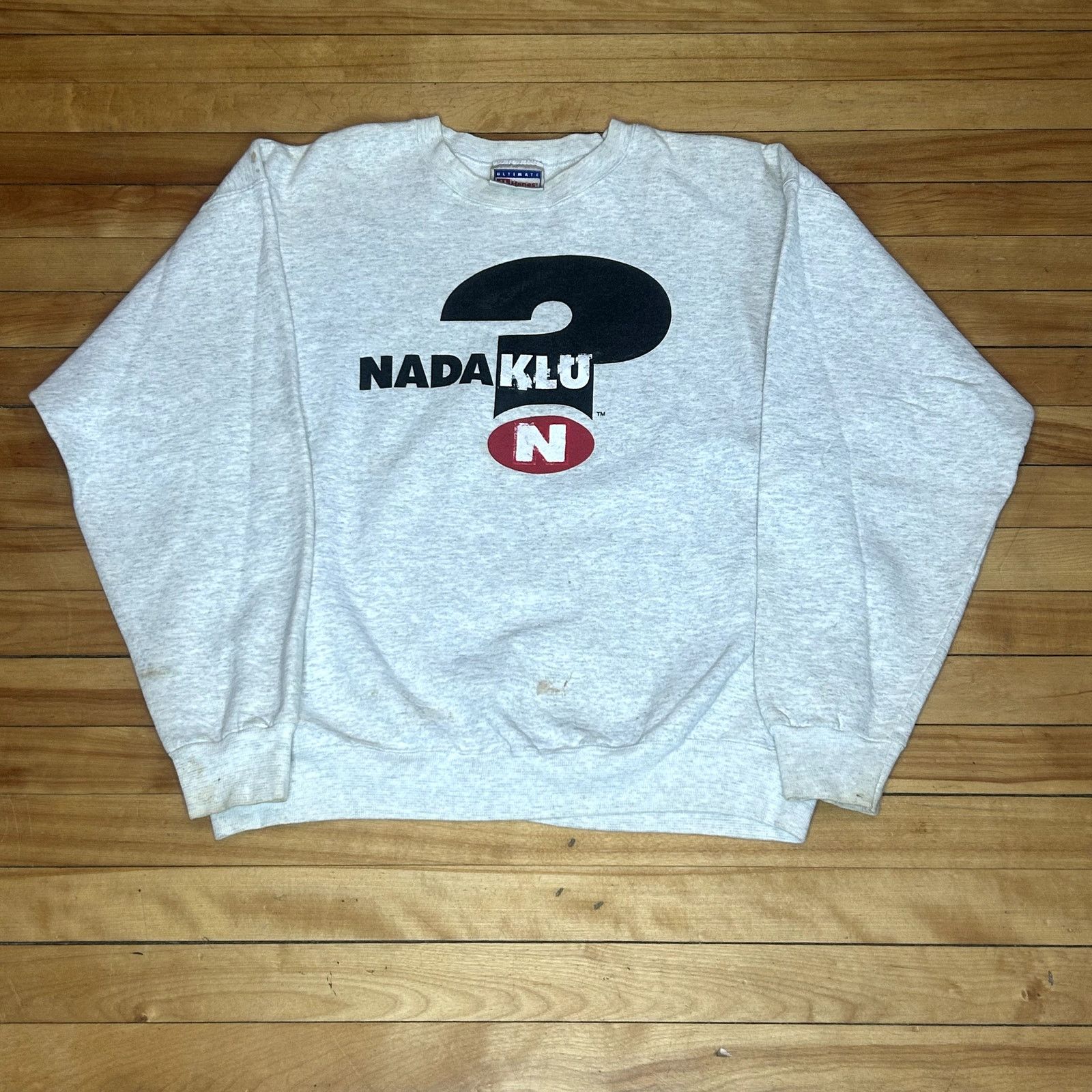 Hanes Vintage Nada Klu Random Crewneck Large Size US L / EU 52-54 / 3 - 1 Thumbnail
