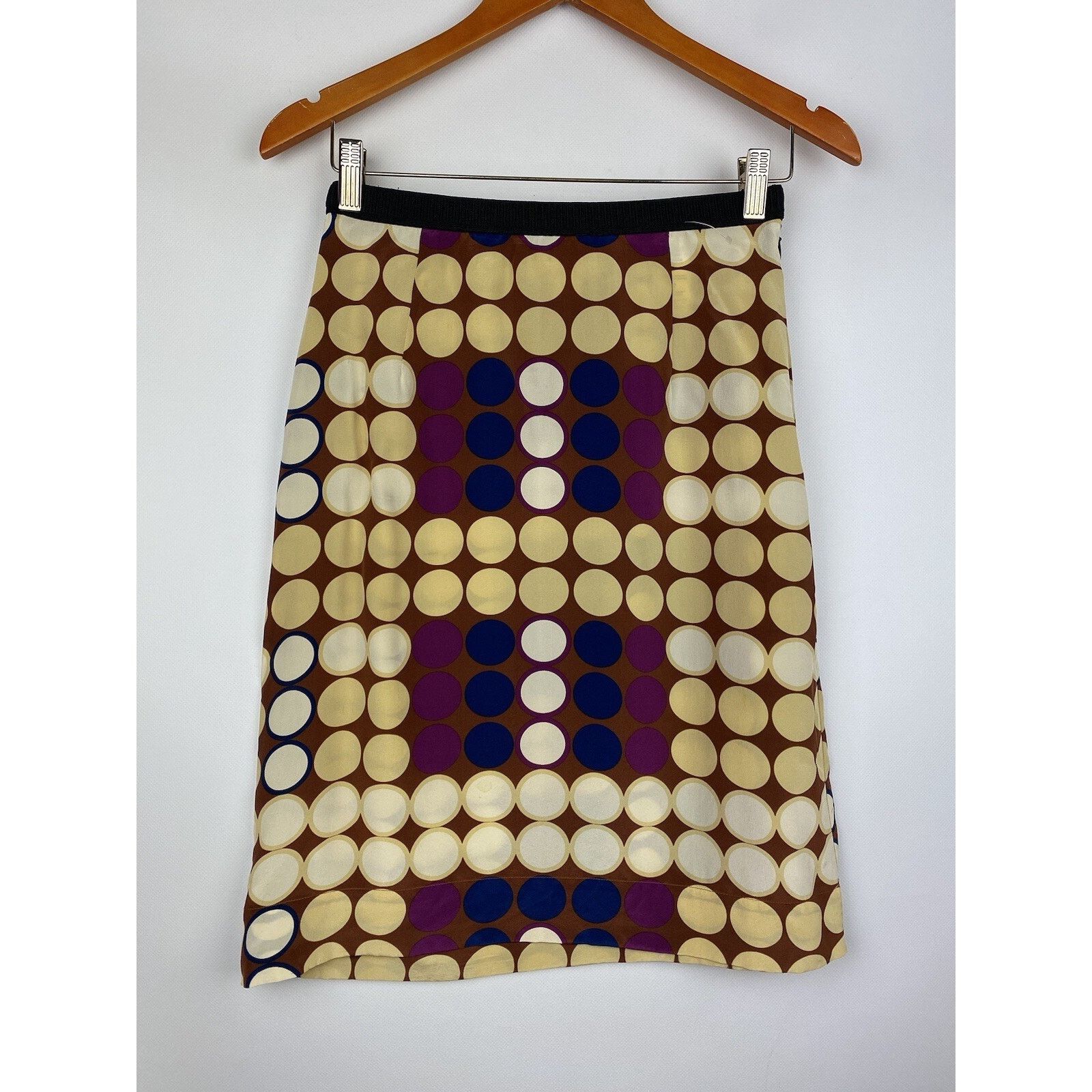 Marni Marni X H&M ladies silk geometric pattern skirt Size 28" / US 6 / IT 42 - 1 Thumbnail