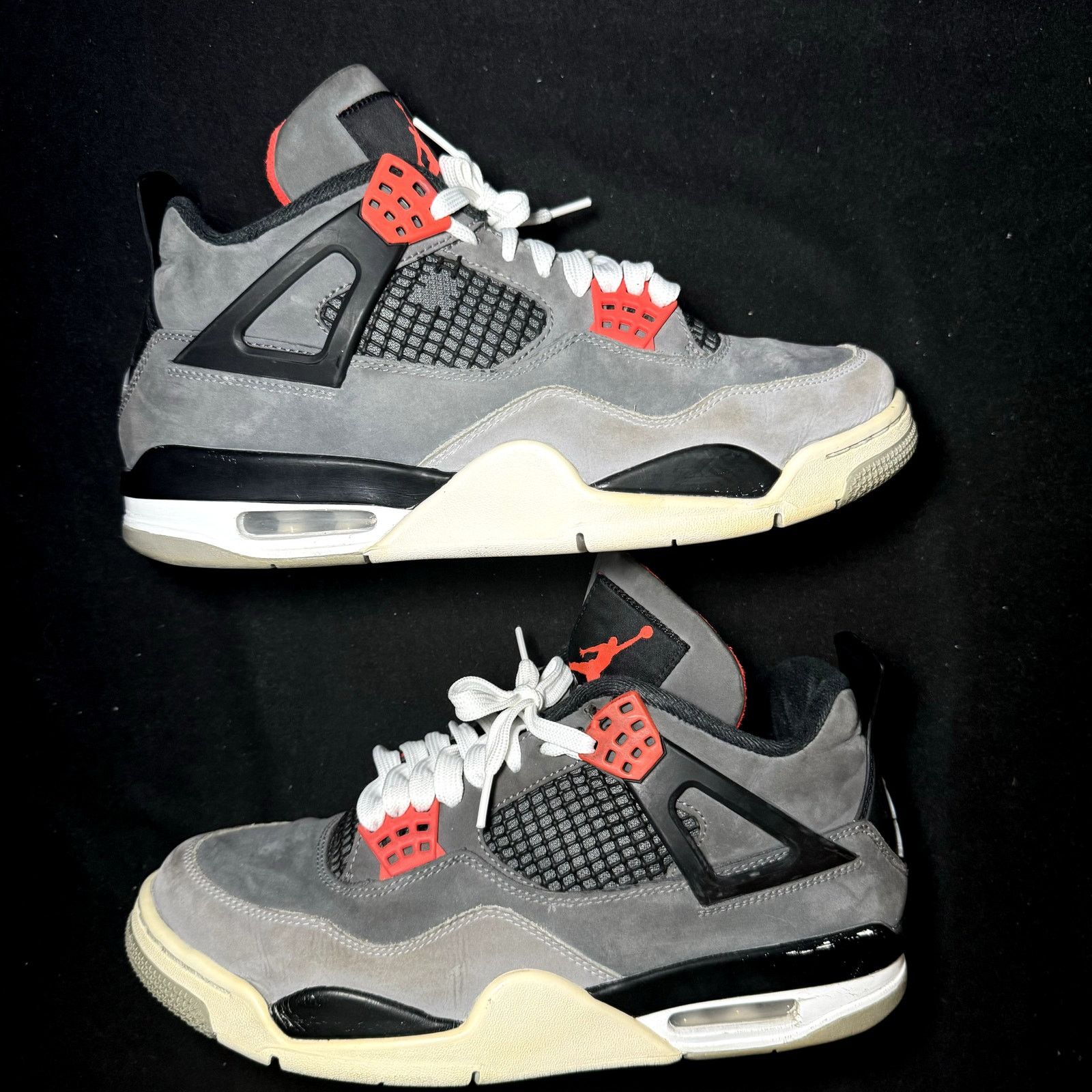 Jordan Brand × Nike Size 8.5 - Nike Air Jordan 4 Retro Infrared Men's Shoes Size US 8.5 / EU 41-42 - 2 Thumbnail