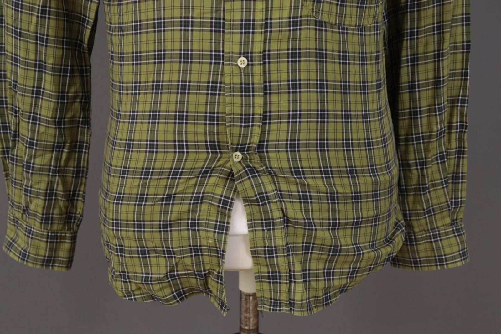 Boneville Boneville Green Check Long Sleeve Button Down Shirt Size 5 Size US M / EU 48-50 / 2 - 3 Thumbnail