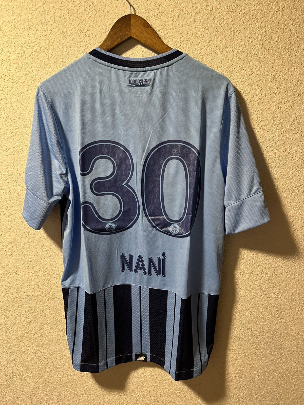 New Balance Adana Demirspor Nani #30 Player Version Jersey NB XL BNWT Size US XL / EU 56 / 4 - 6 Thumbnail