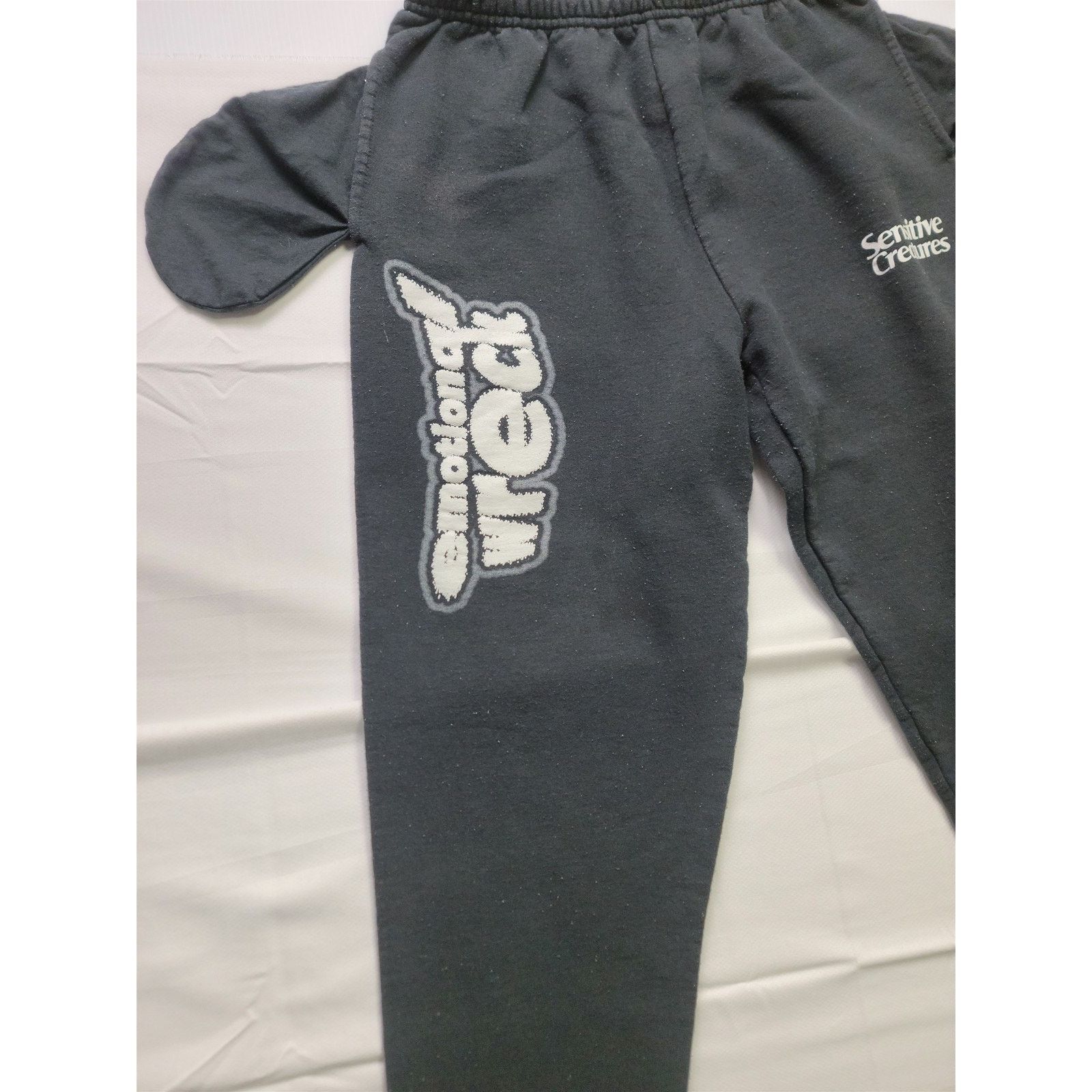Other Sensitive Creatures Emotional Wreck Black Sweatpants Women M Size 32" / US 10 / IT 46 - 2 Thumbnail