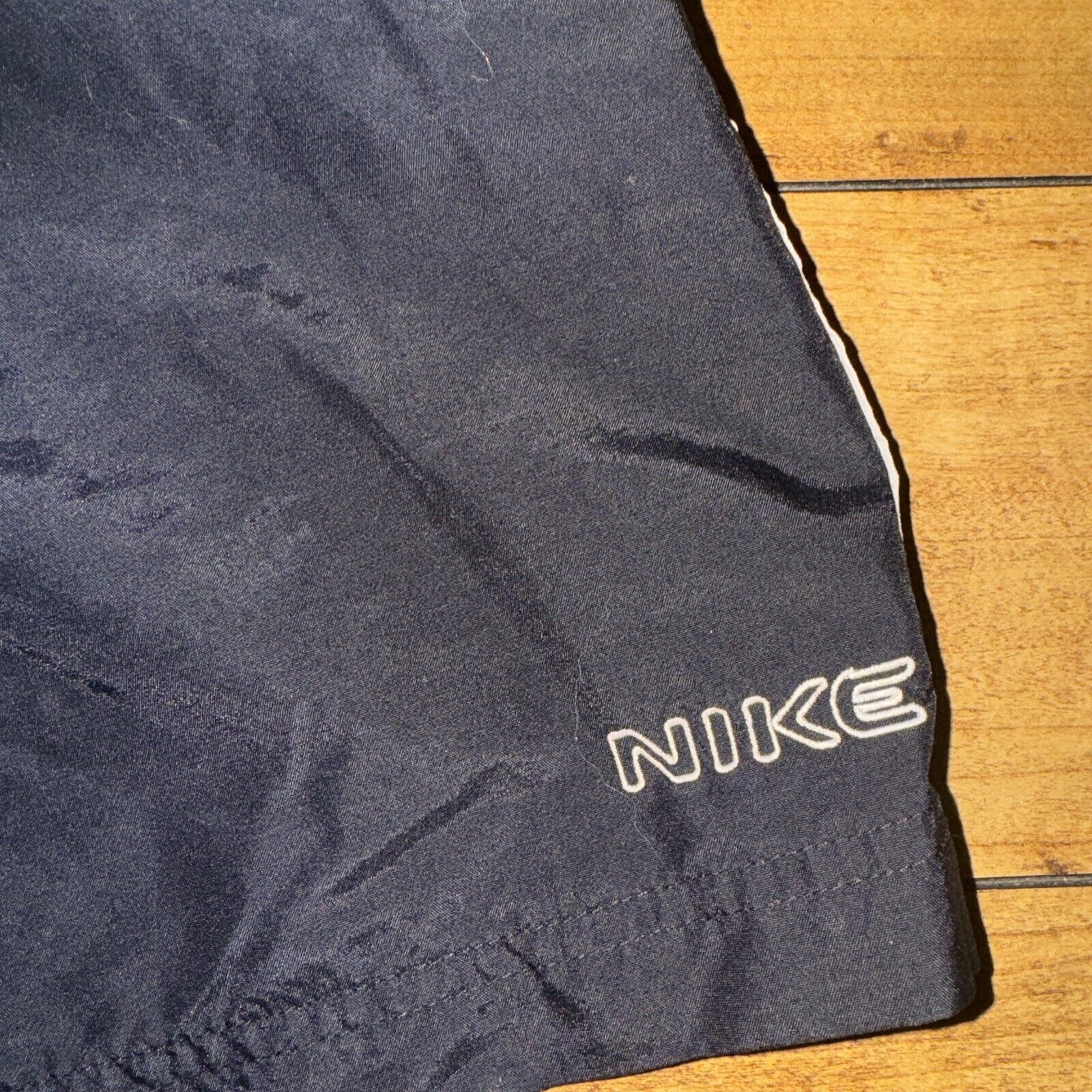 Nike × Vintage Vintage Nike Silver Tag Swim Trunks Shorts L Size 38 Black Size US 38 / EU 54 - 2 Thumbnail