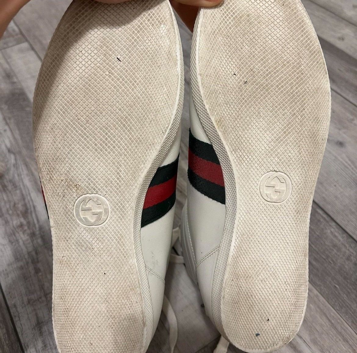 Gucci Gucci Leather Web High ‘white’ Size US 8 / EU 41 - 5 Thumbnail