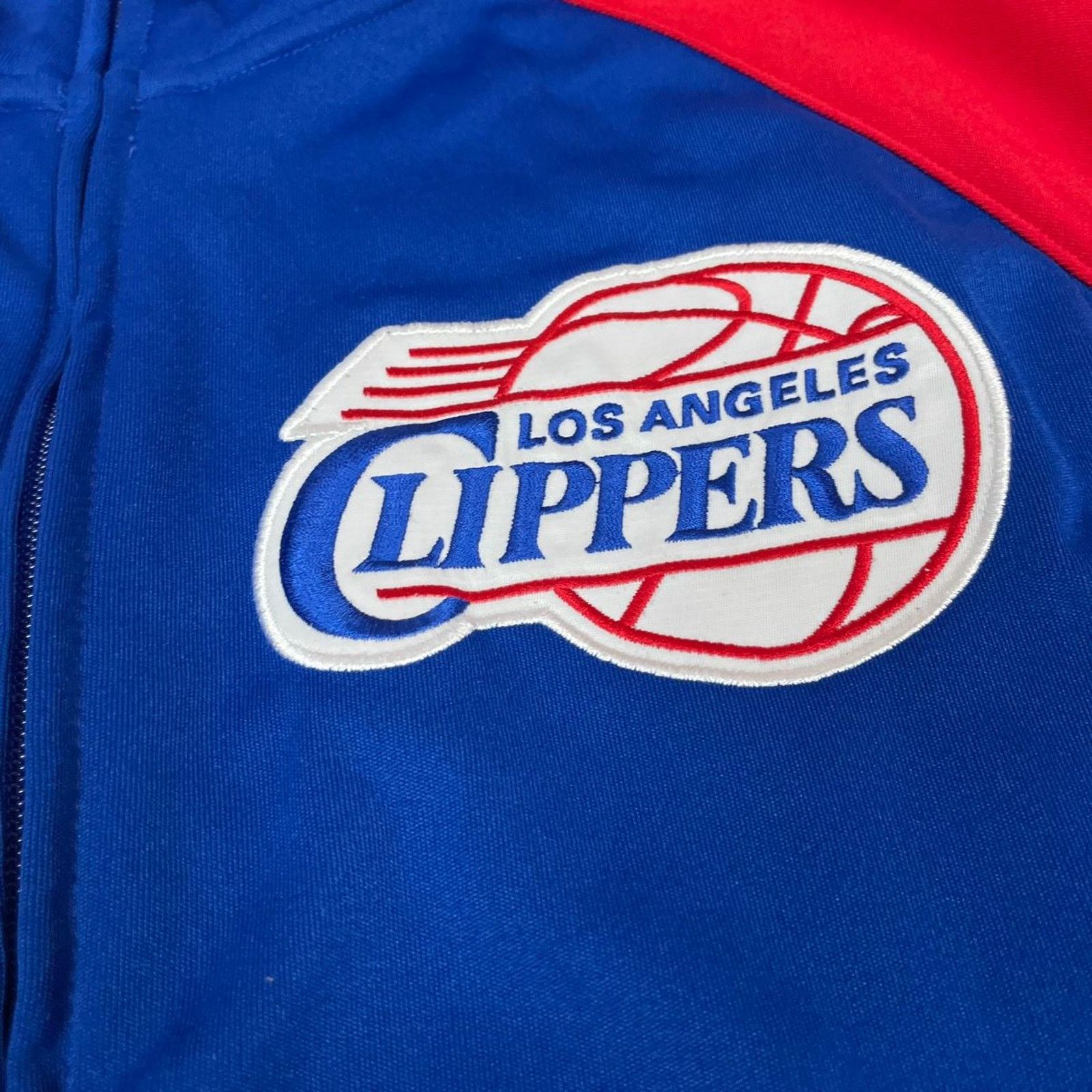Adidas × NBA × Vintage Adidas Men's Blue LA Clippers Basketball Team Track Jacket L Size US L / EU 52-54 / 3 - 11 Thumbnail