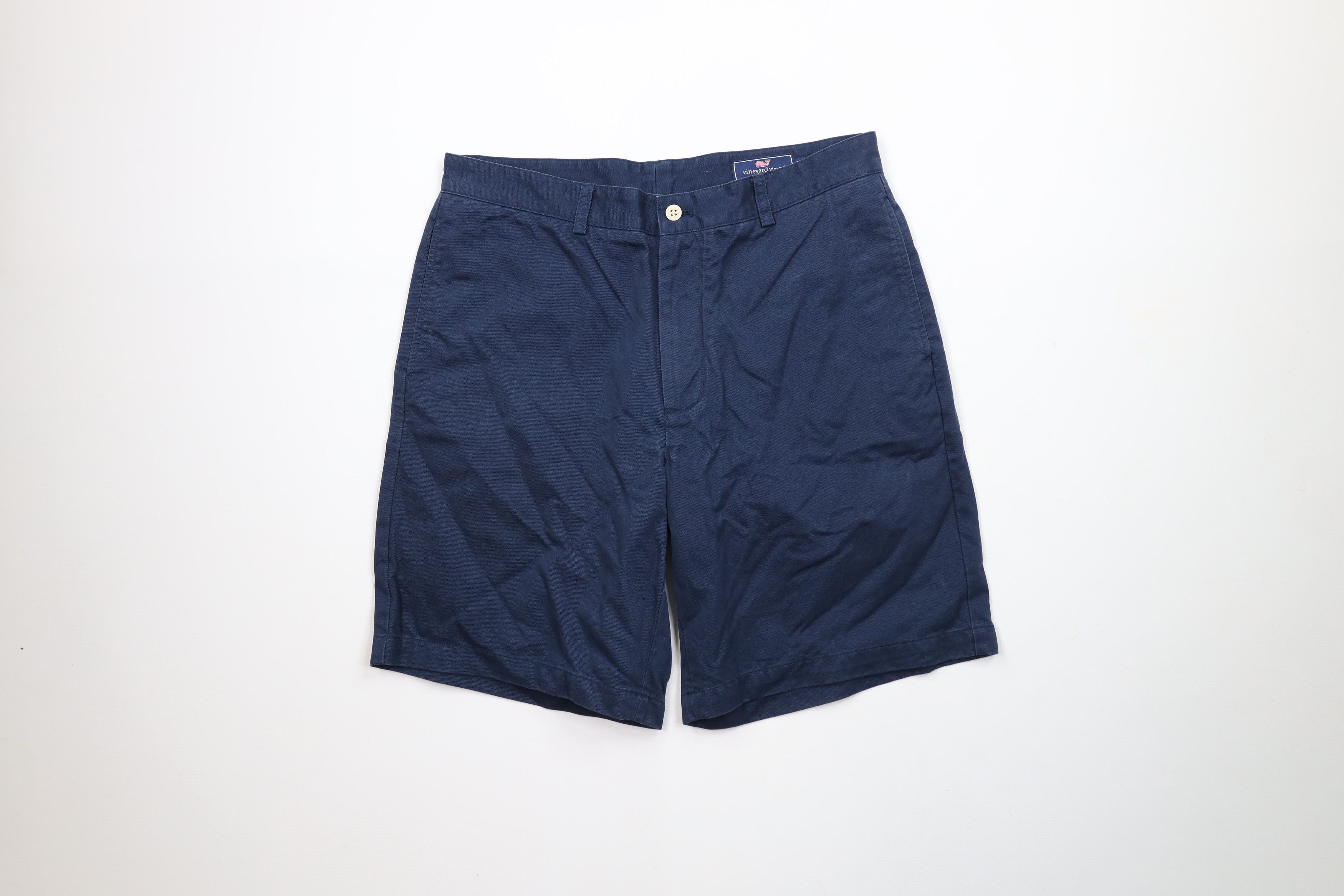 Vineyard Vines × Vintage Vineyard Vines Club Chino Golf Shorts Navy Blue Cotton Size US 34 / EU 50 - 1 Thumbnail
