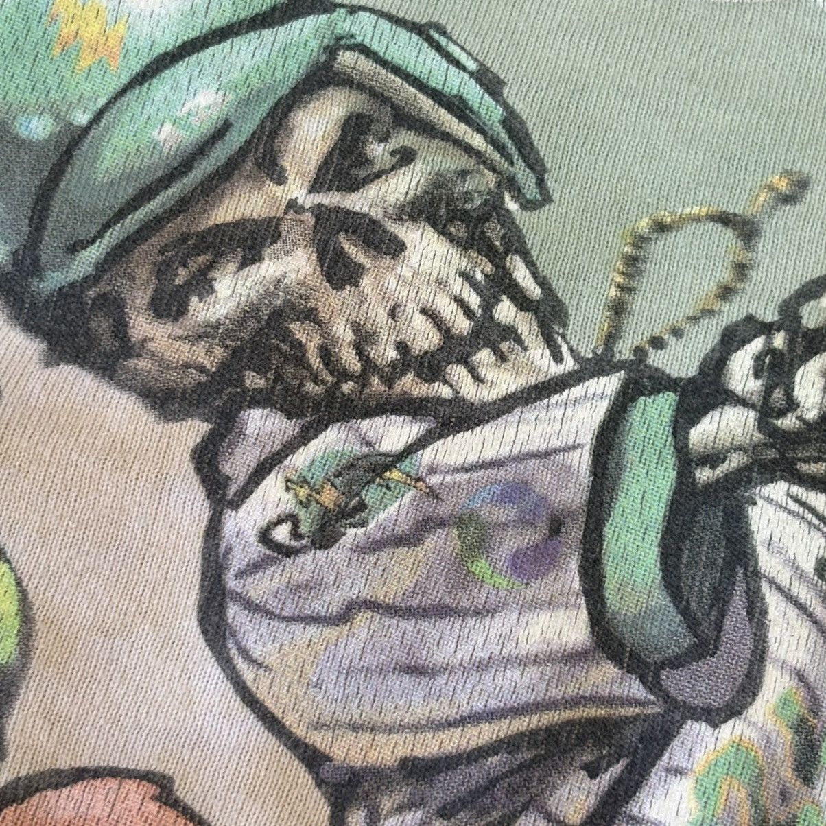 Vintage 90s Grateful Dead “Steal Your Base” L/S Tie Dye Tour Shirt Size US XL / EU 56 / 4 - 3 Thumbnail