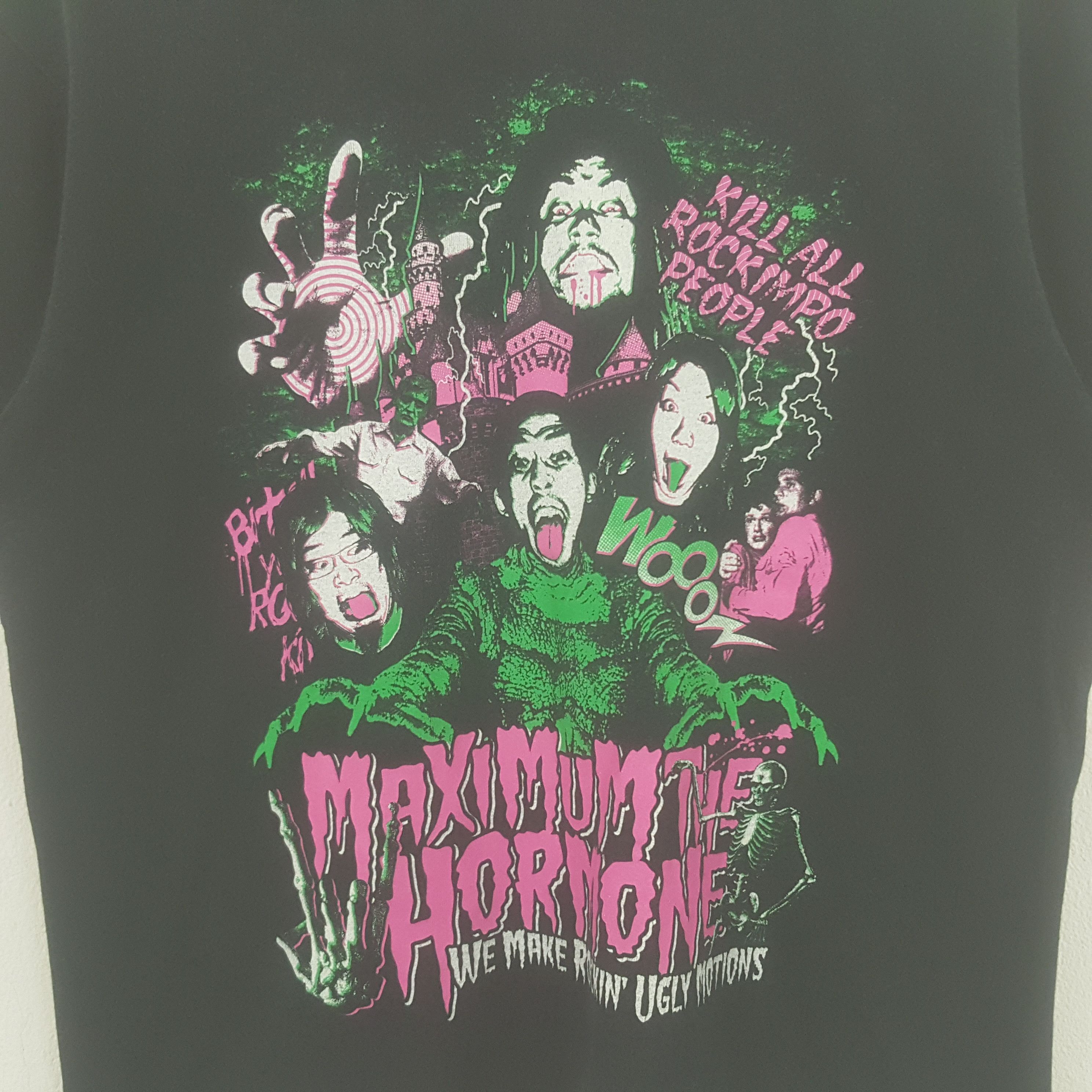 Band Tees × Japanese Brand × Vintage Vintage Maximum The Hormone Japanese Rock Band Tshirt Size US L / EU 52-54 / 3 - 2 Thumbnail