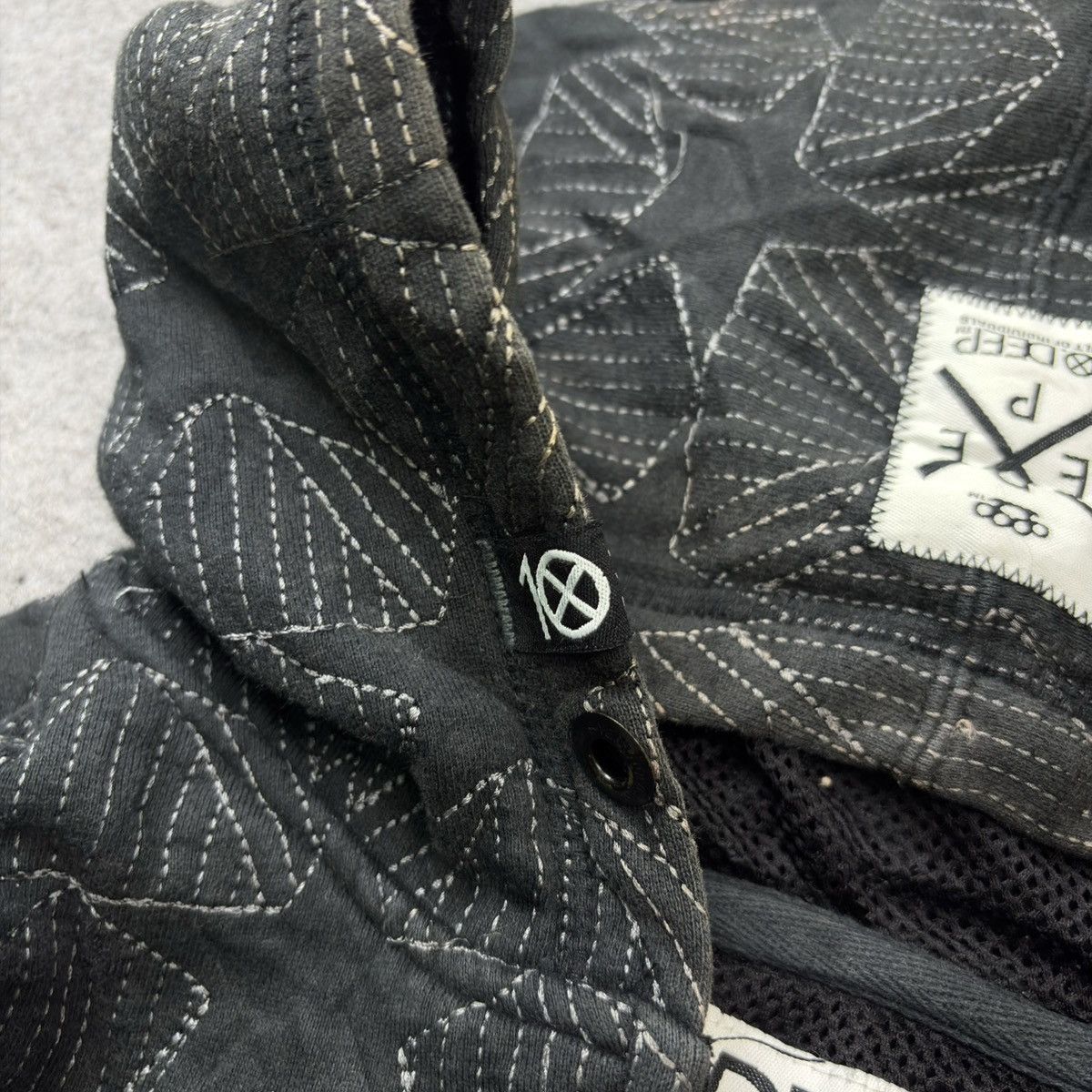 10 Deep × Black Scale × Staple 10 DEEP Full zip hoodie black Size US M / EU 48-50 / 2 - 6 Thumbnail