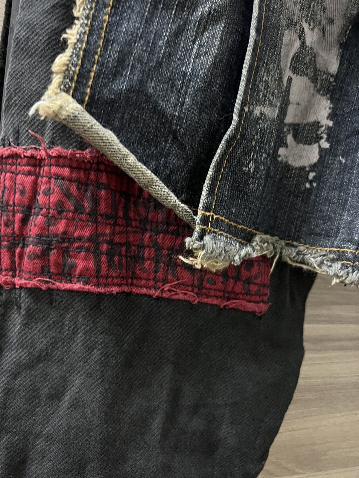 Other ALGONQUIN PUNK PANTS GOTHIC BONDAGE CLLASIC JEANS Size US 31 - 11 Thumbnail