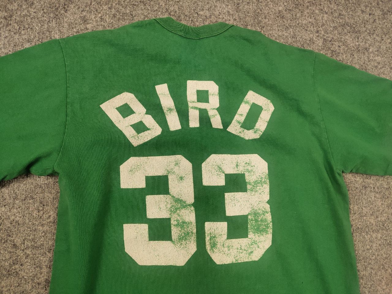 NBA Vintage 90's Starter Larry Bird Celtics 33 NBA Graphic Shirt Size US L / EU 52-54 / 3 - 10 Thumbnail