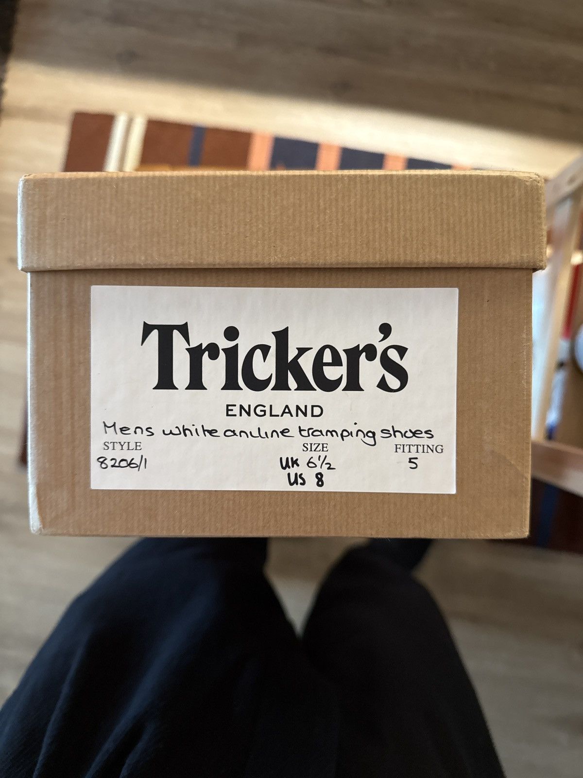 Evan Kinori × Tricker's Evan Kinori Tricker’s Tramping Shoes - White Aniline Size US 8 / EU 41 - 5 Thumbnail