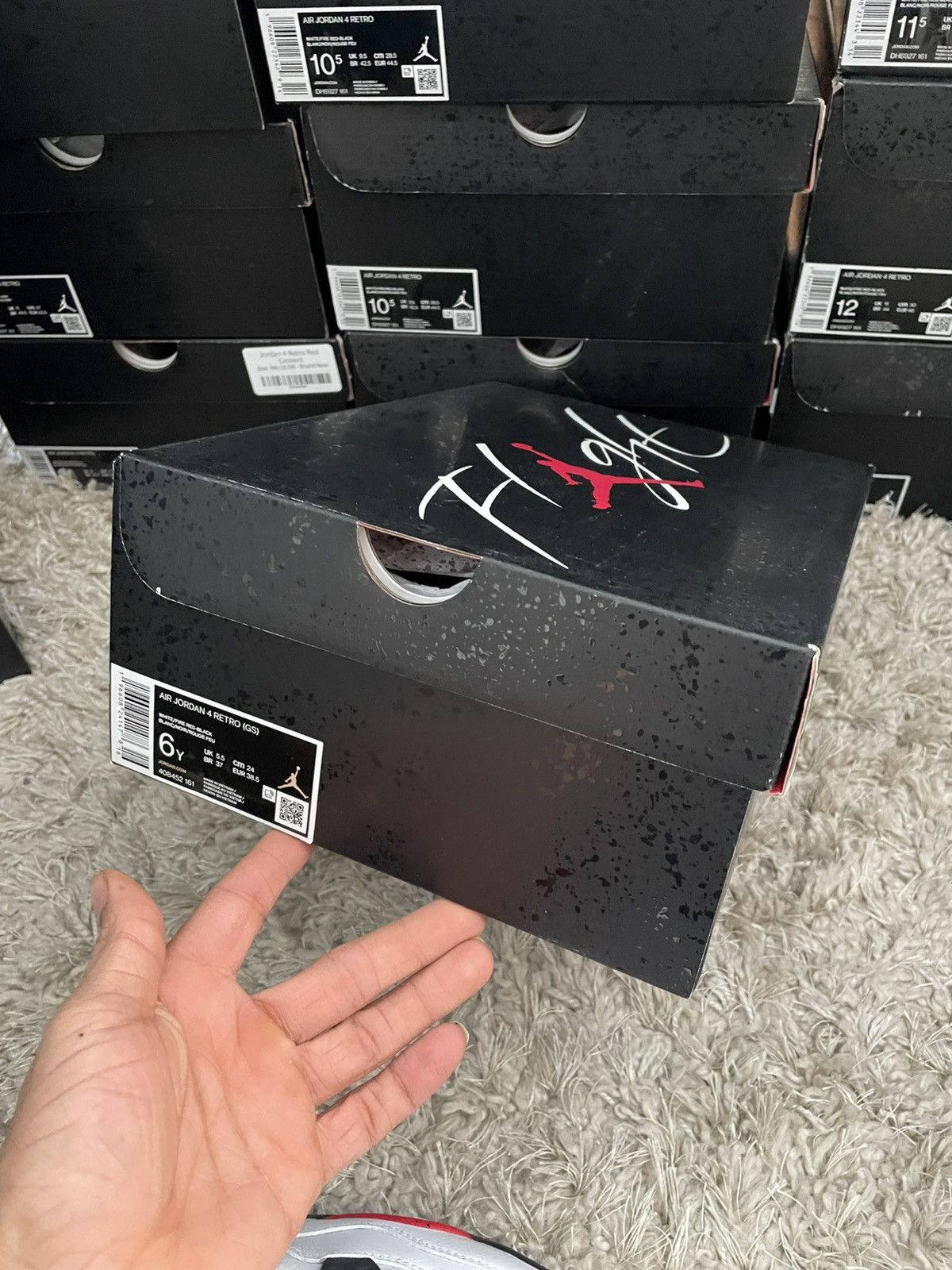 Jordan Brand Jordan 4 Red Cement Size US 6 / EU 39 - 9 Thumbnail